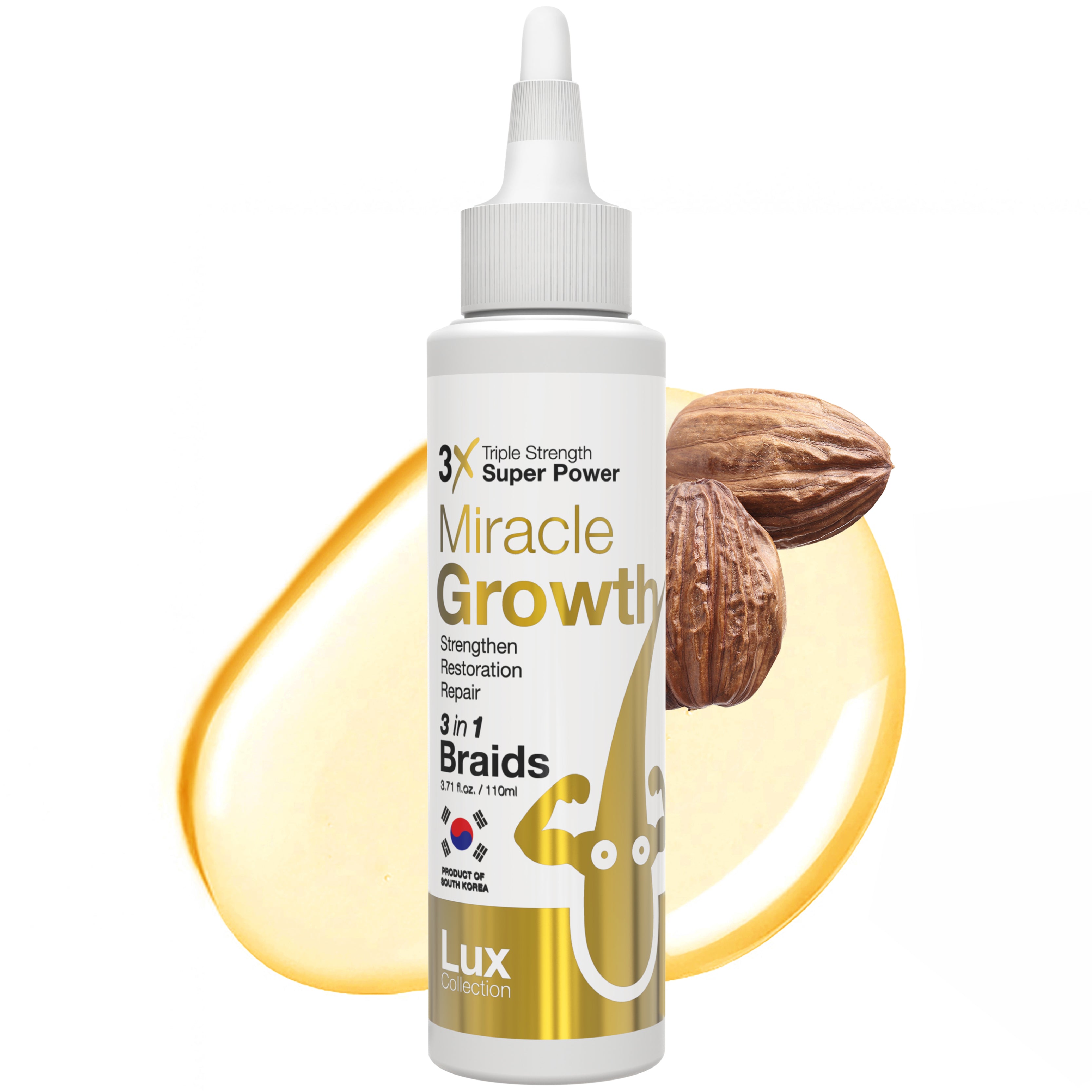 Lux Collection - 3X Miracle Gro Hair Oil | Original