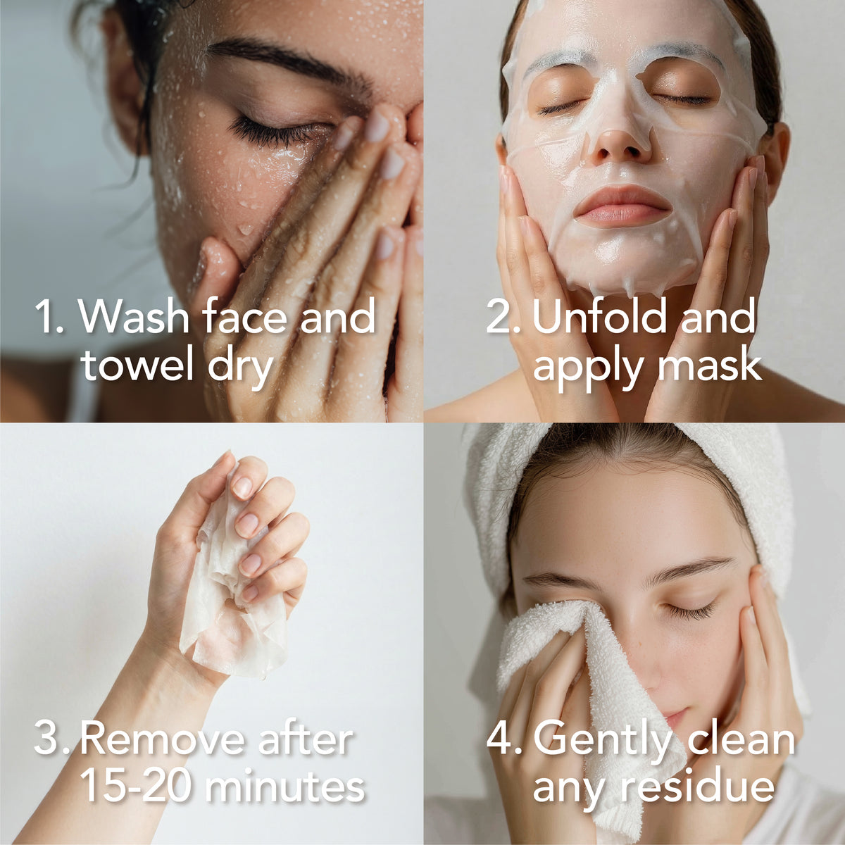 Saplaya - K-Beauty Collagen 10pc Face Mask Pack