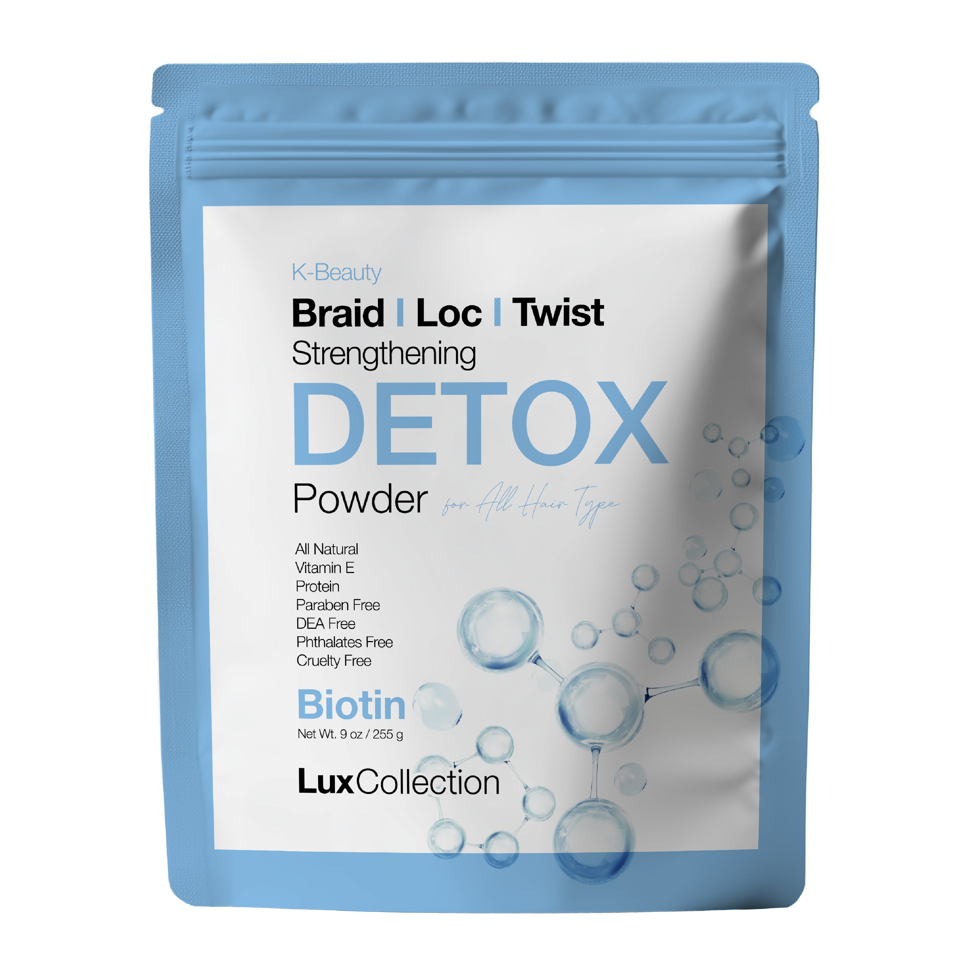 Lux Collection - Strengthening Detox Powder | Biotin