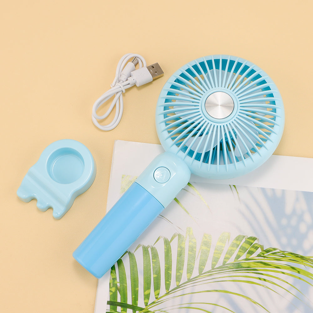 Portable Handheld Fan with Foldable Stand