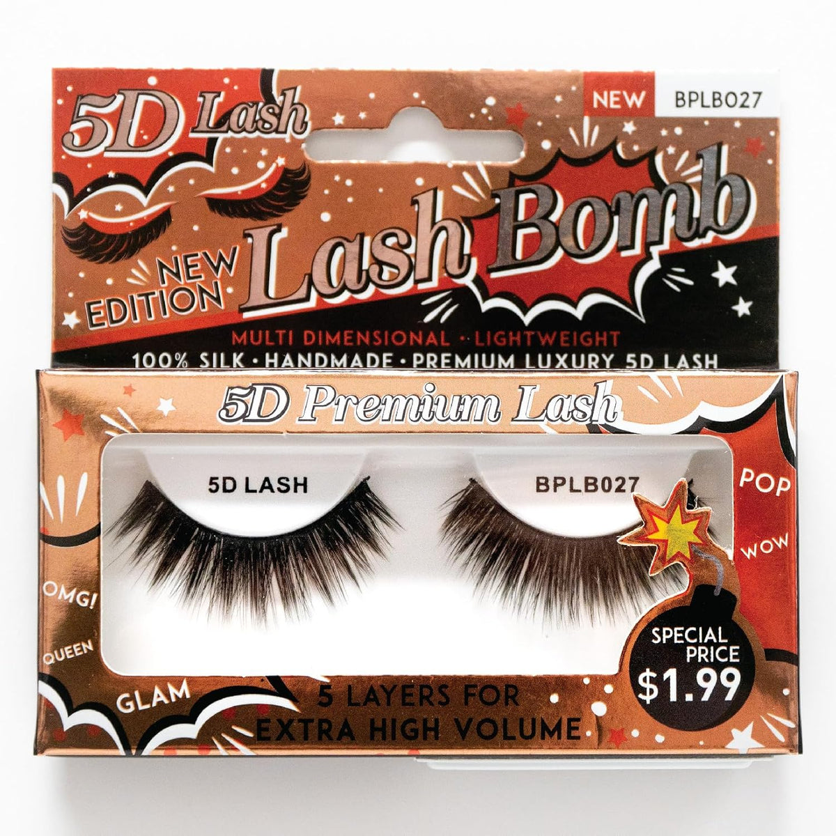 Blackpink - 5D LashBomb Handmade Silk False Eyelashes