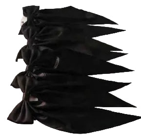 Satin Long Tail Bow Clip