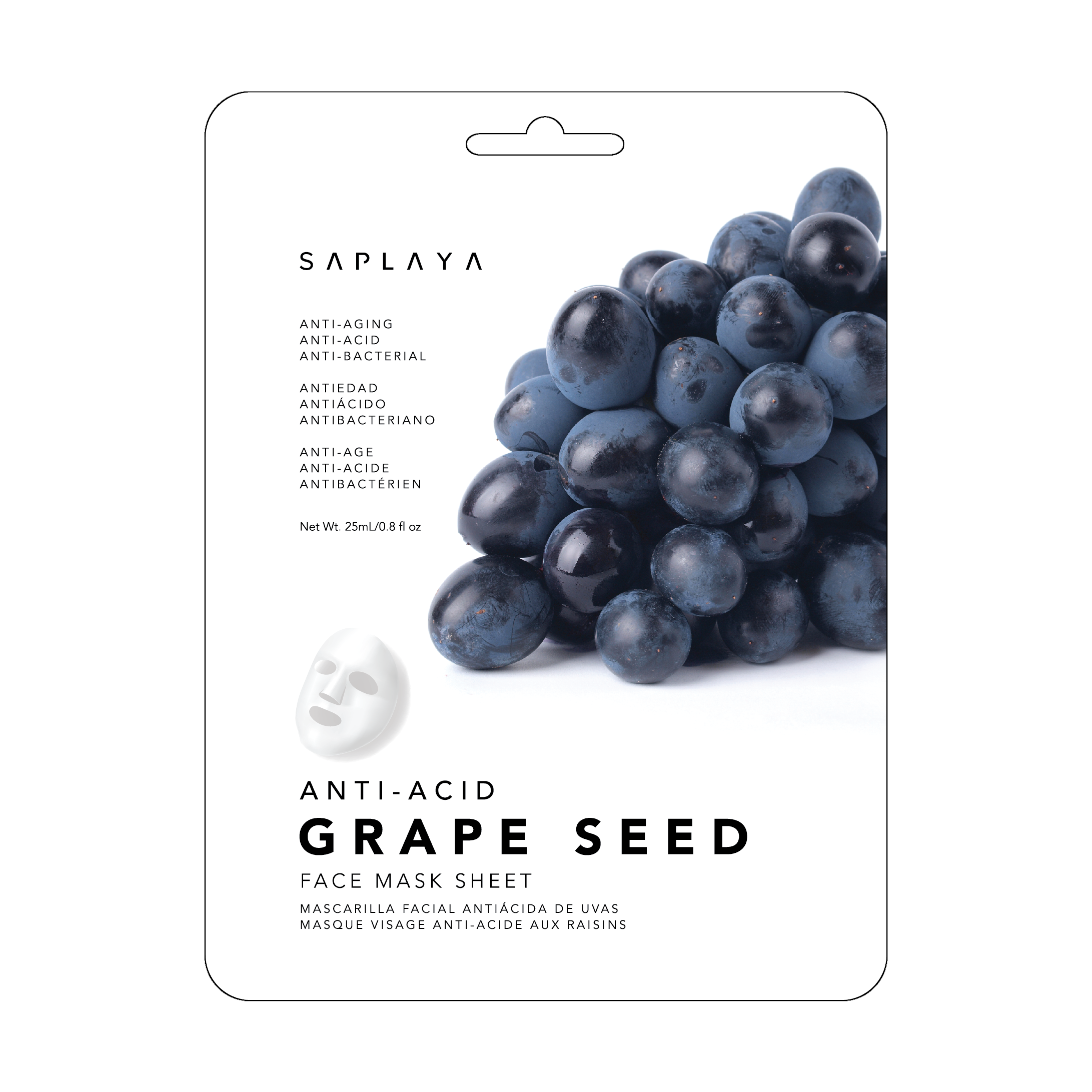 Saplaya - K-Beauty 6-Pack Face Mask Sheets | Acne Care