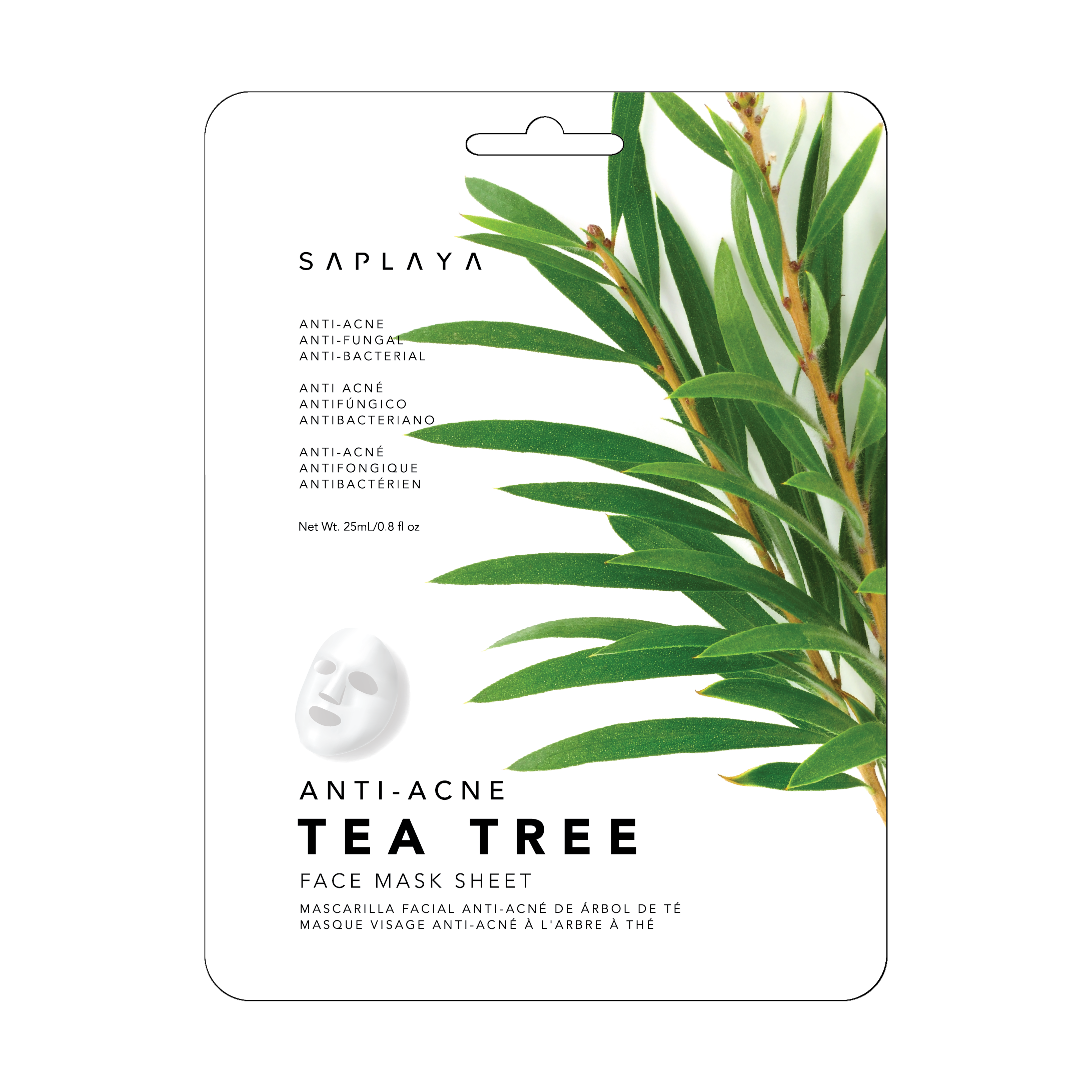 Saplaya - K-Beauty 6-Pack Face Mask Sheets | Acne Care