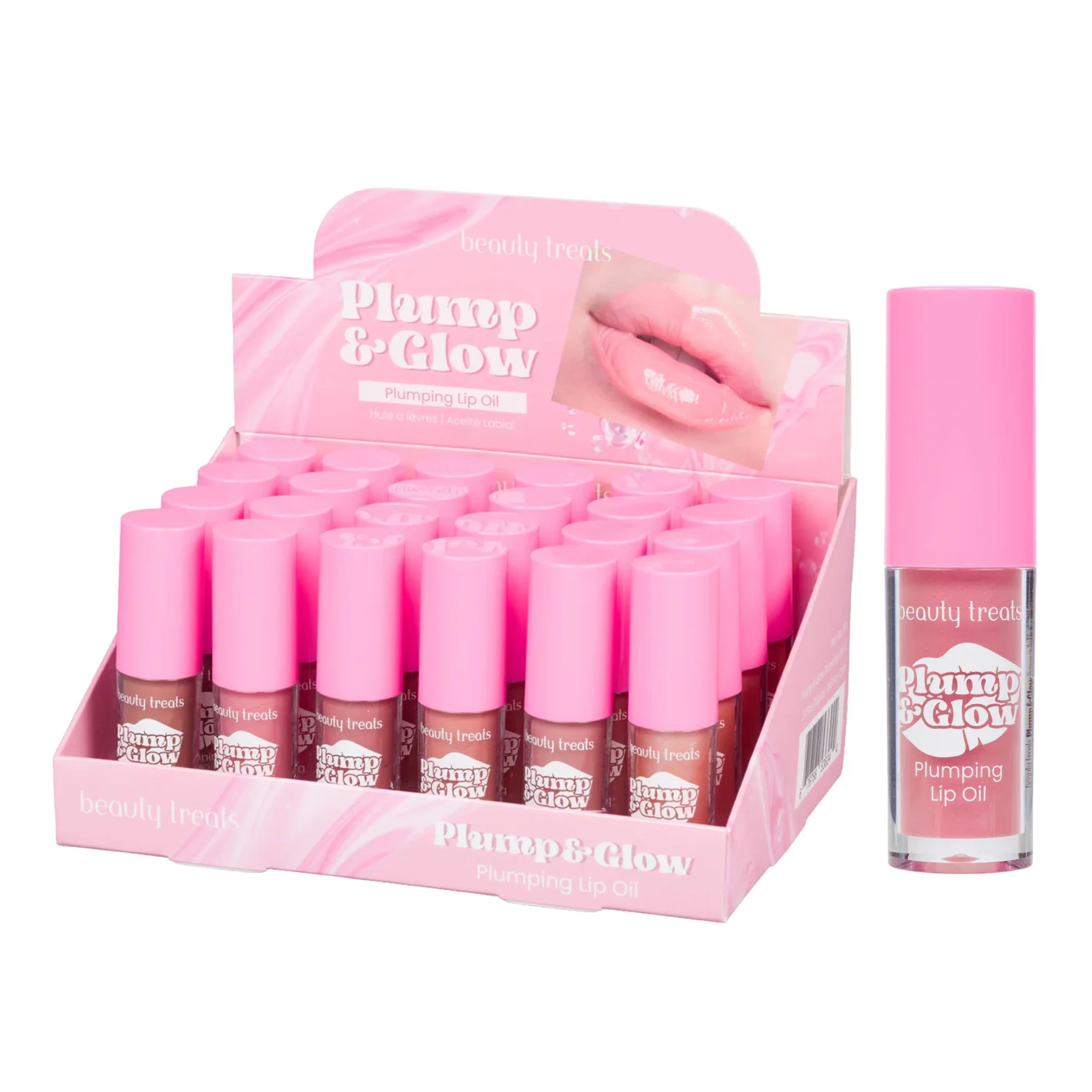 Beauty Treats Plump & Glow Plumping Lip Oil Display Set