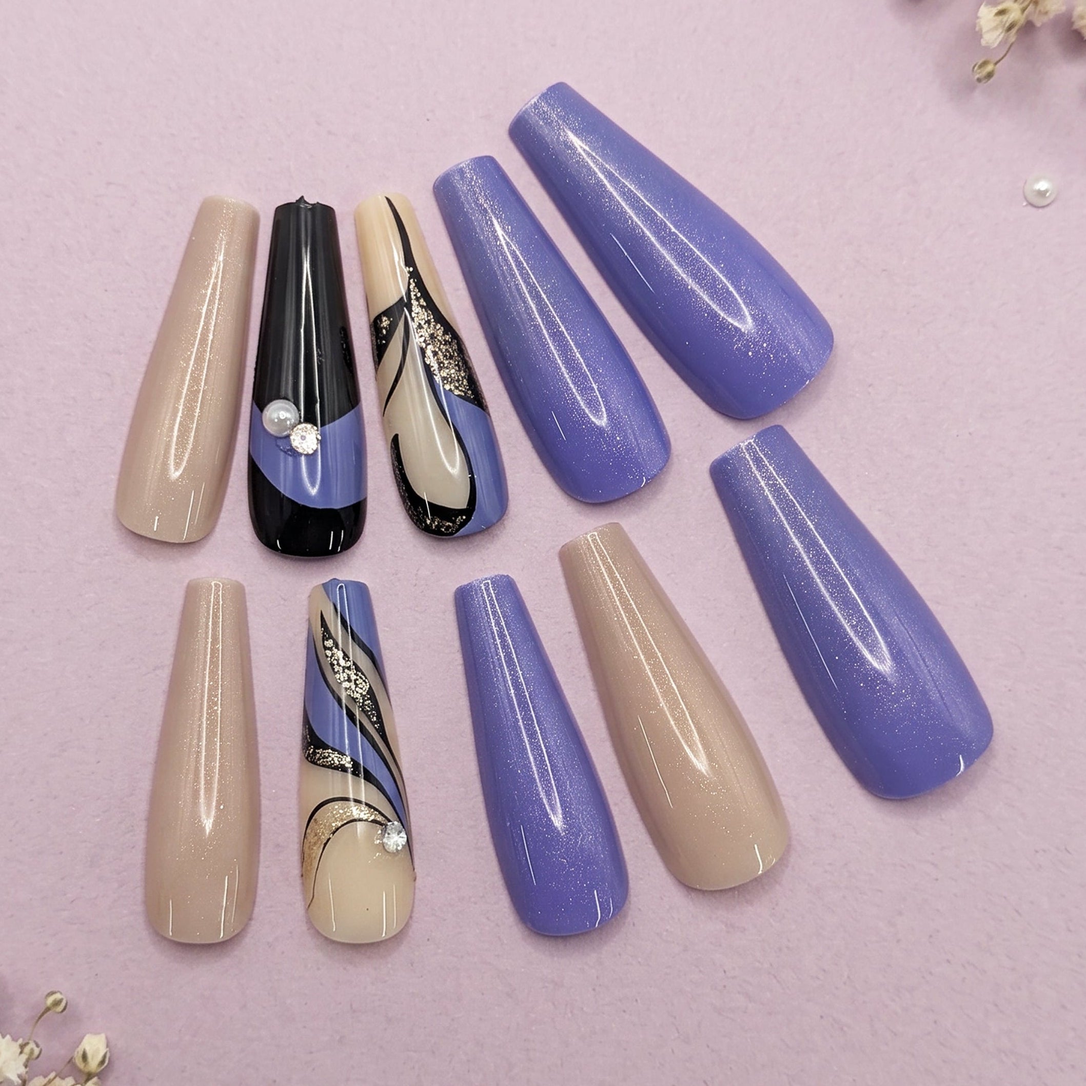 Blackpink - Nailtips Premium False Nails BNT012