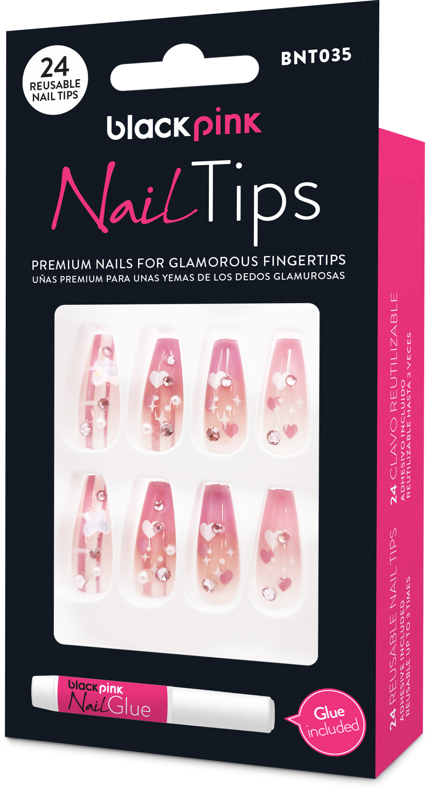 Blackpink - Nailtips Premium False Nails BNT035