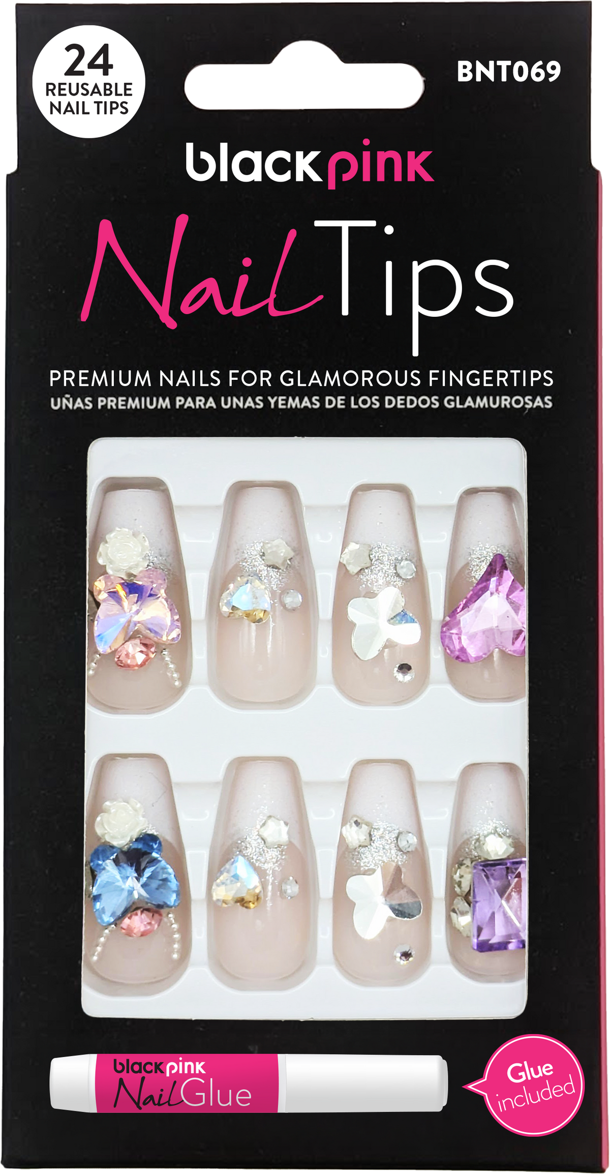 Blackpink - Nailtips Premium False Nails BNT069