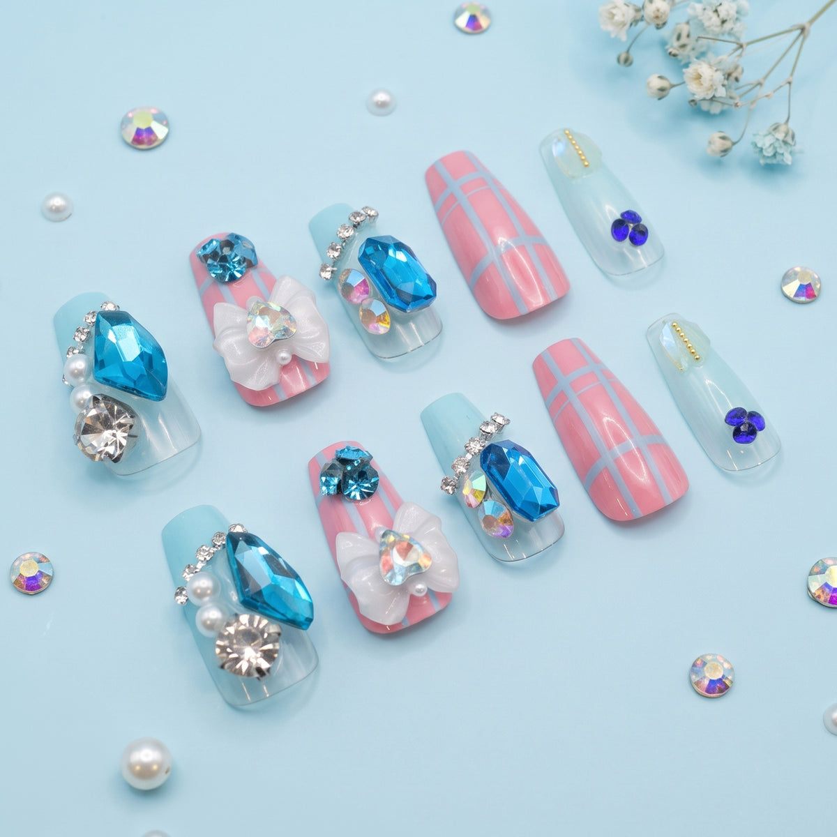 Blackpink - Nailtips Premium False Nails BNT042