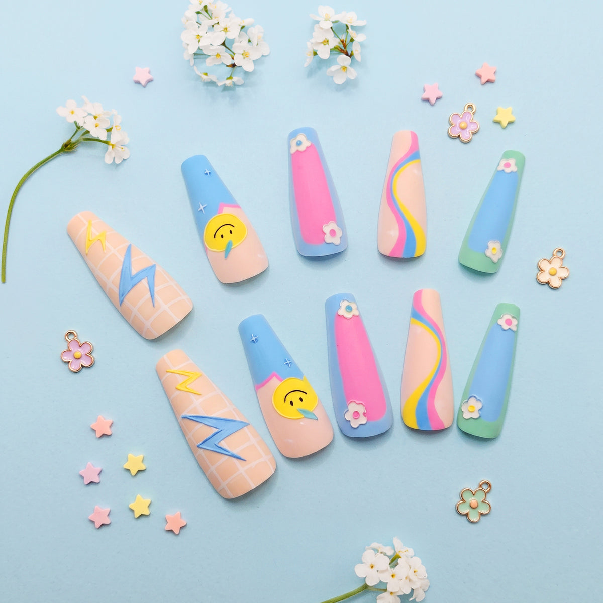 Blackpink - Nailtips Premium False Nails BNT209