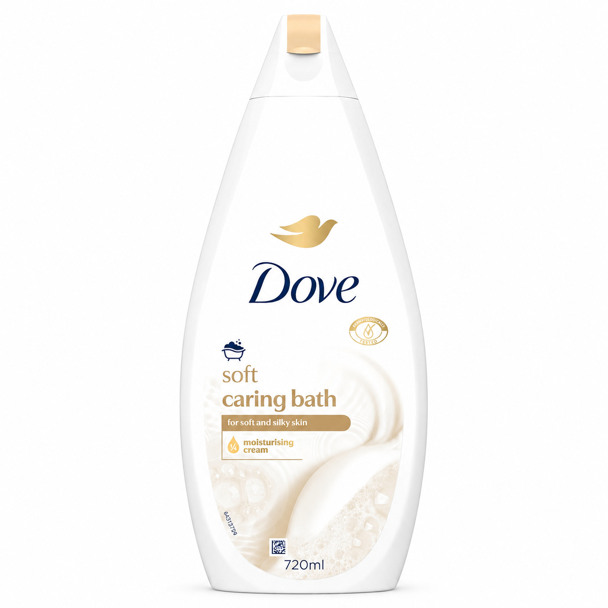 Dove Soft Caring Bath Moisturising Cream 720ml