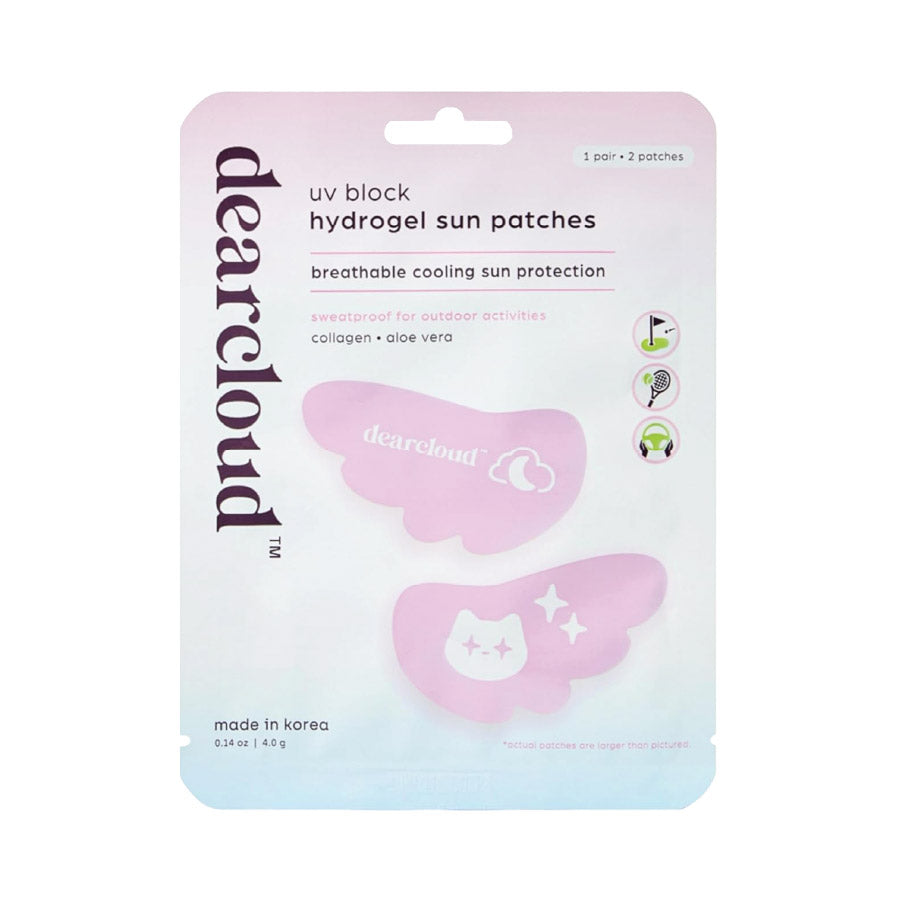 dearcloud UV Block Hydrogel Sun Patches 6 Pairs