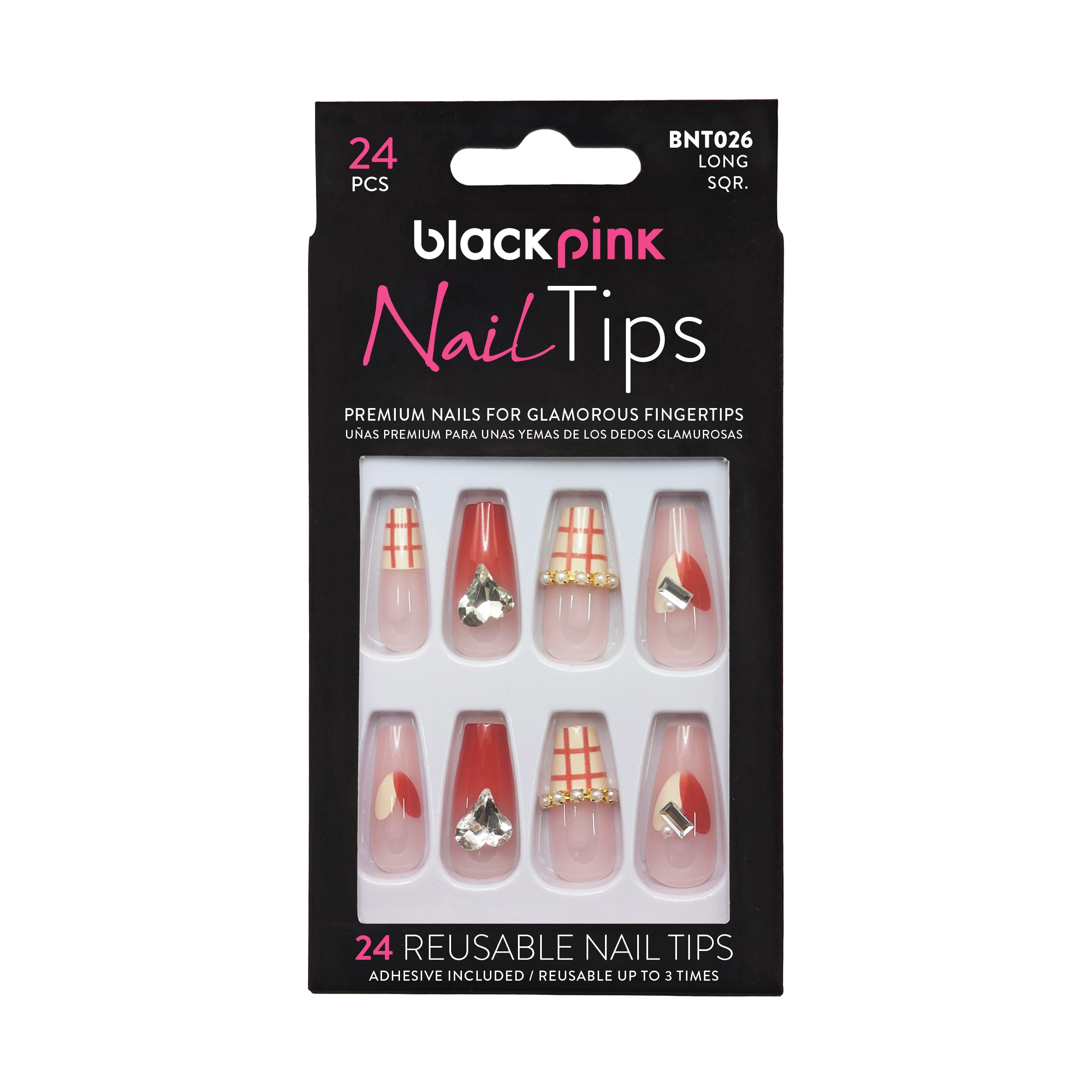 Blackpink - Nailtips Premium False Nails BNT026