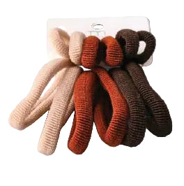 Mixed Sized Rolled Hair Ties