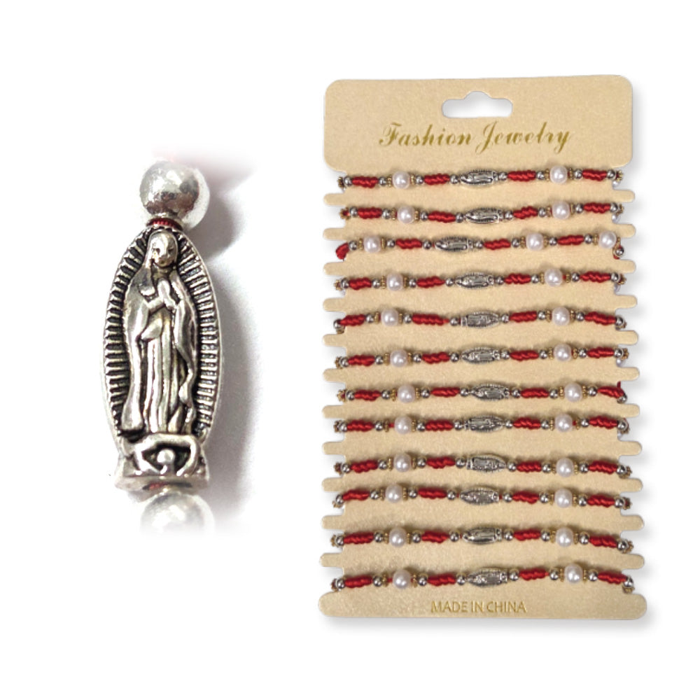 Adjustable Bracelet - Holy Mary (12 PCS)