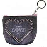 Denim Themed Coin Purse