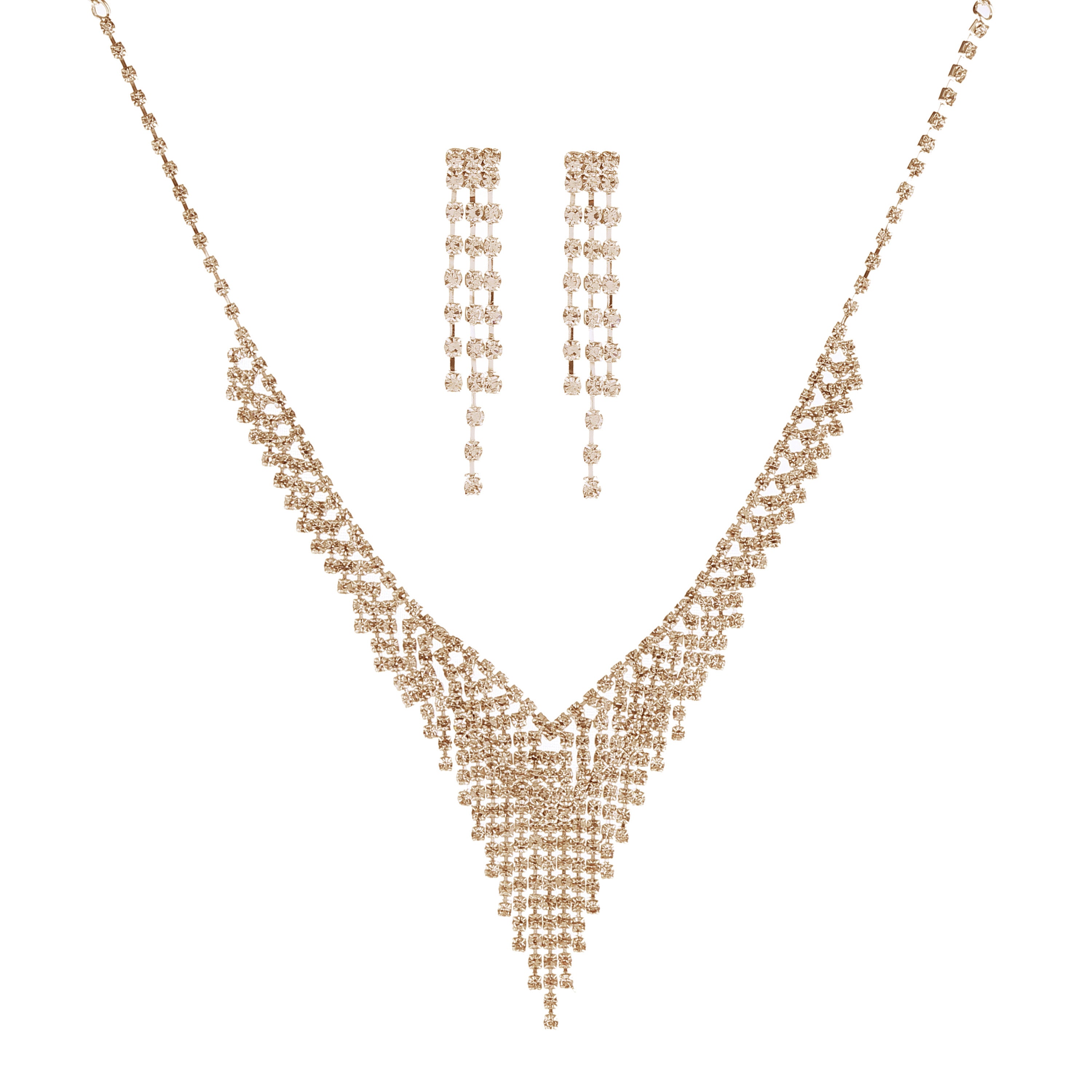 SM Jewelry Premium Hypoallergenic Necklace & Earring Set J020