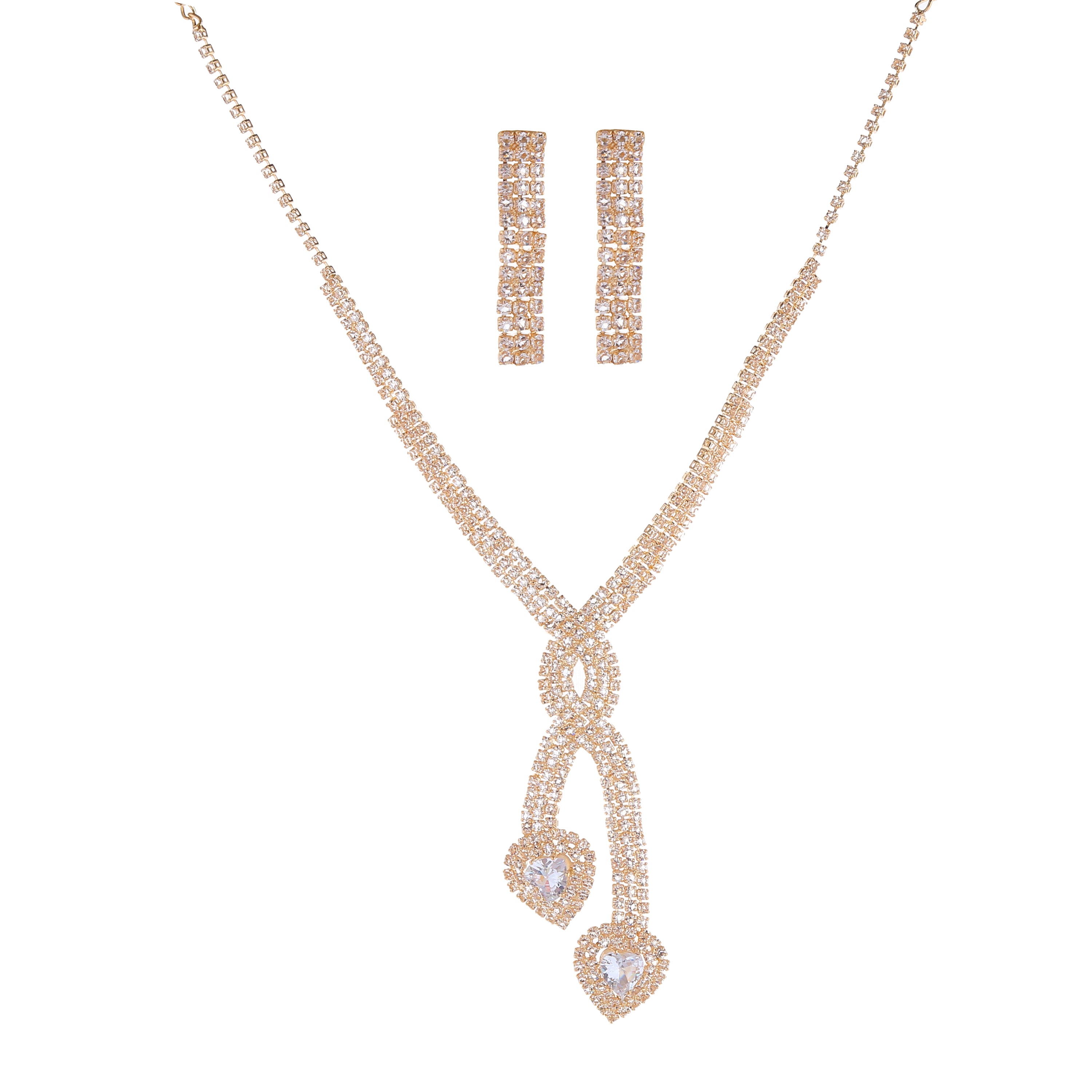 SM Jewelry Premium Hypoallergenic Necklace & Earring Set J035