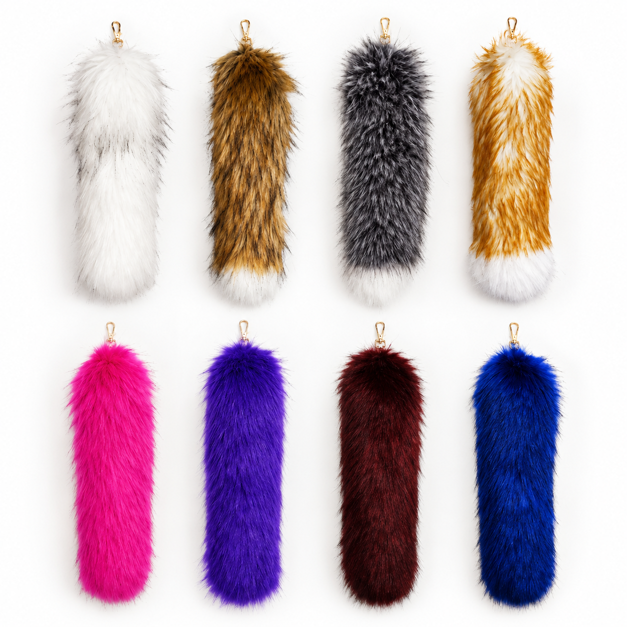 Fashion Faux Tail Key Chain