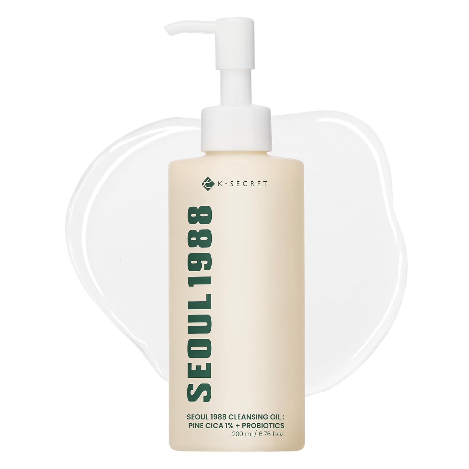 K-SECRET Seoul 1988 Cleansing Oil Pine Cica 1% + Probiotics 200ml