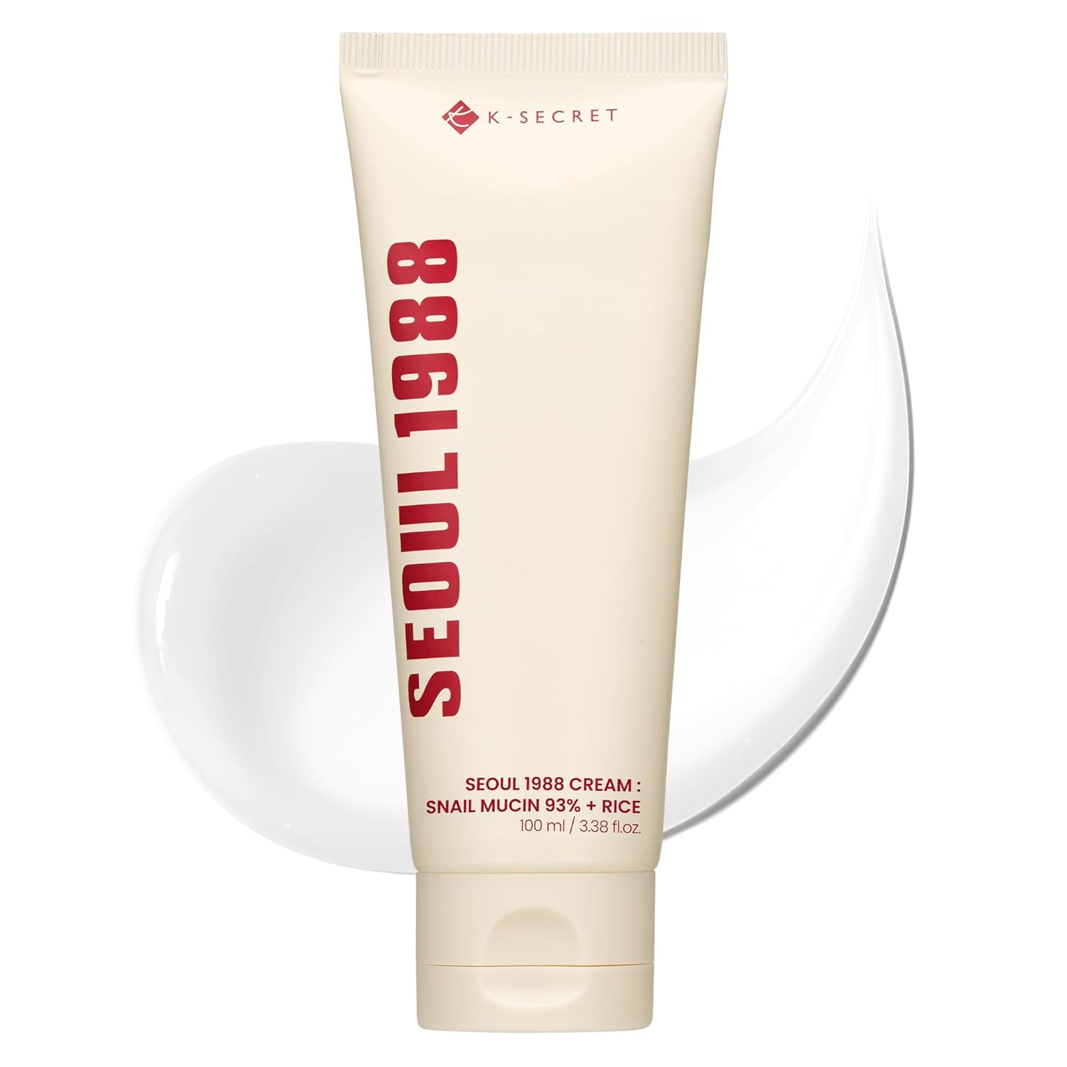 K-SECRET Seoul 1988 Cream Snail Mucin 93% + Rice 100ml