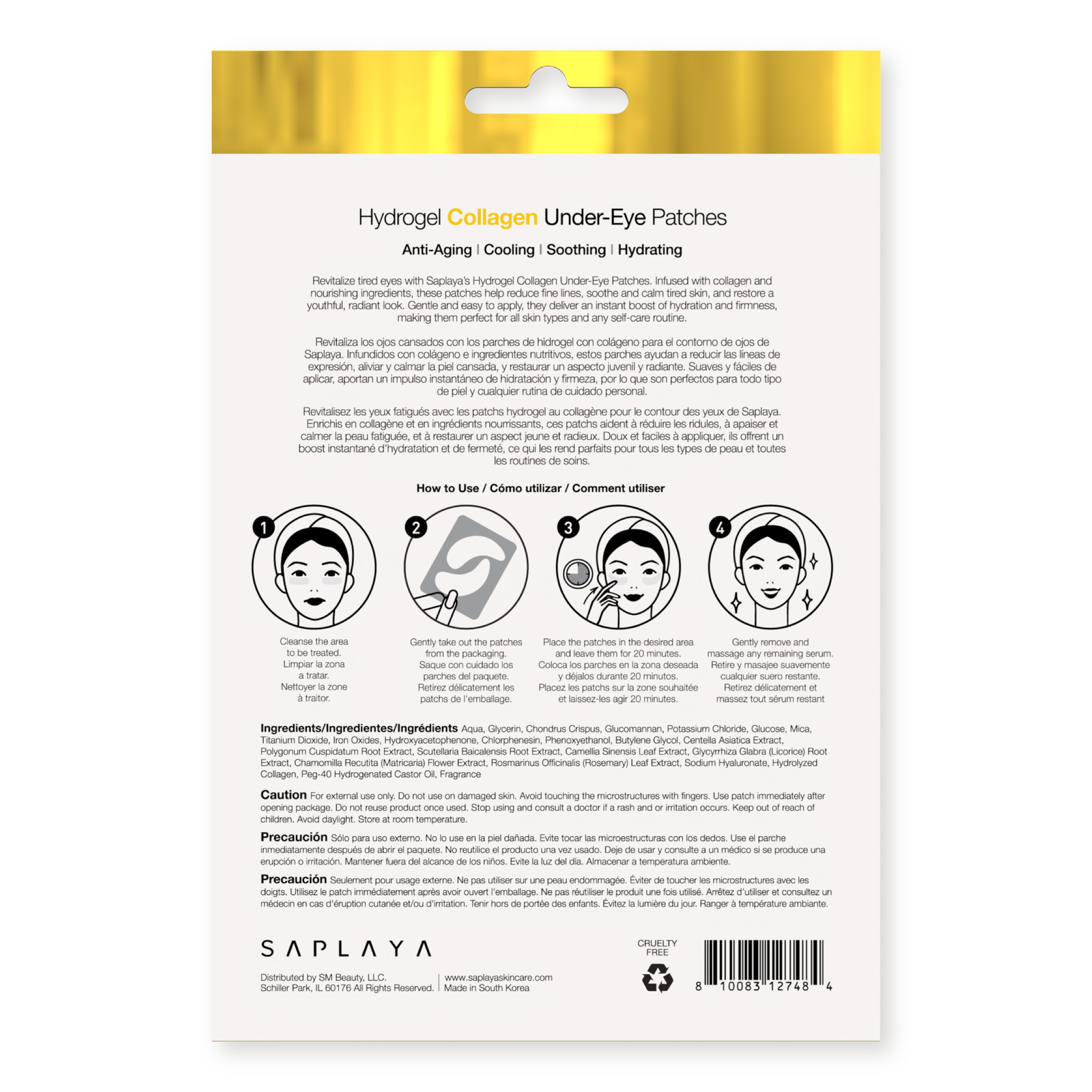 Saplaya - Collagen Eye Patch