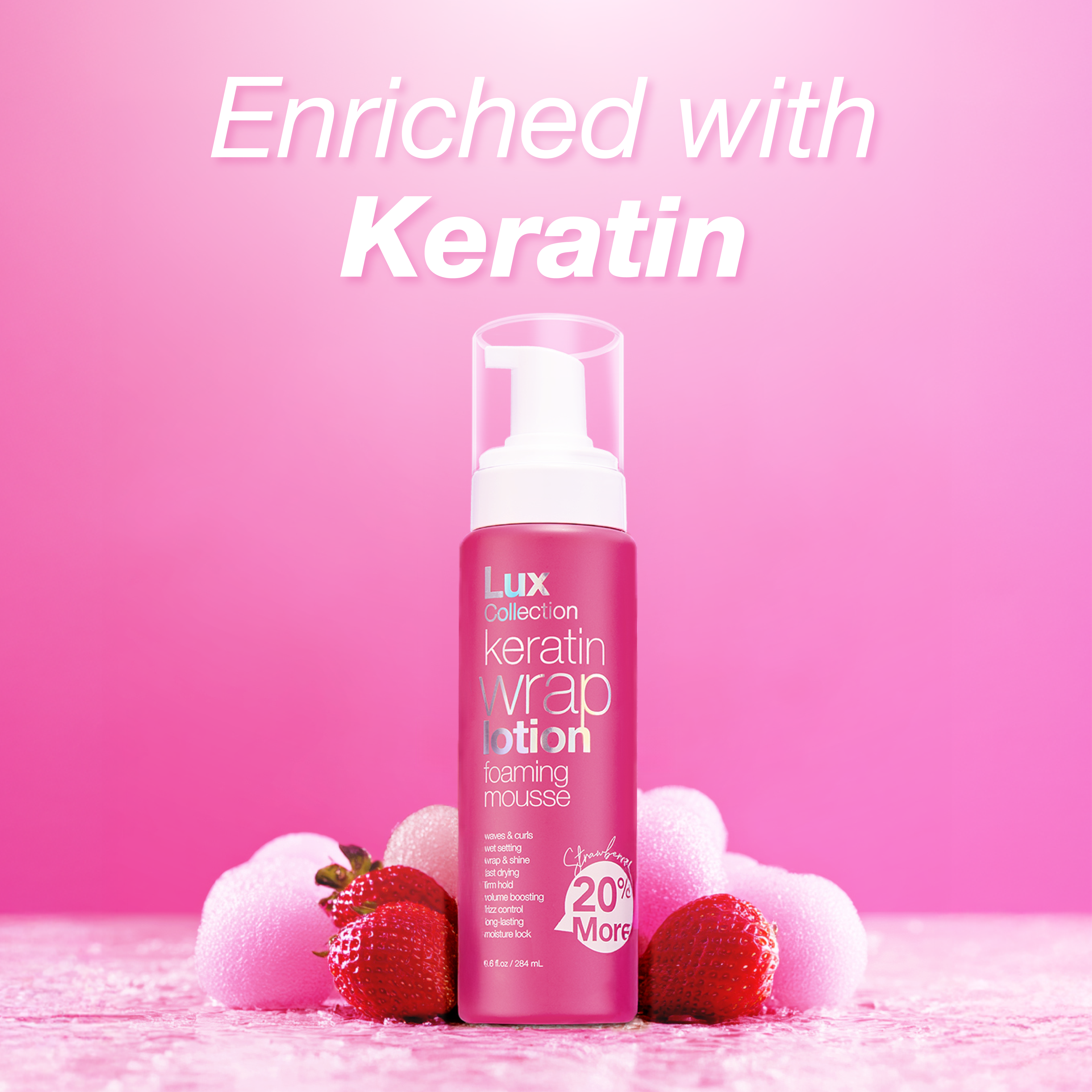 Lux Collection - Keratin Wrap Lotion Mousse