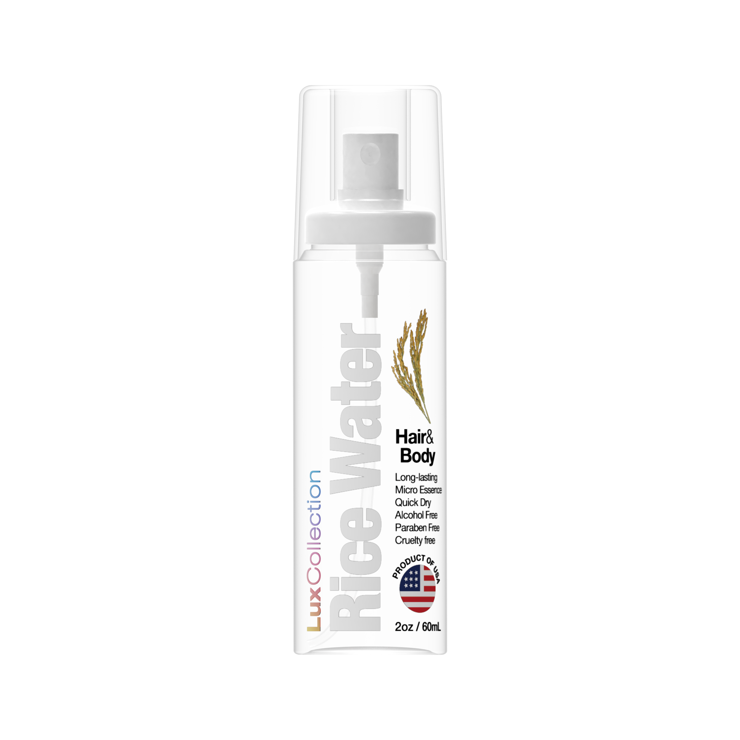 Lux Collection - Hair & Body Mist Perfume Rice Water