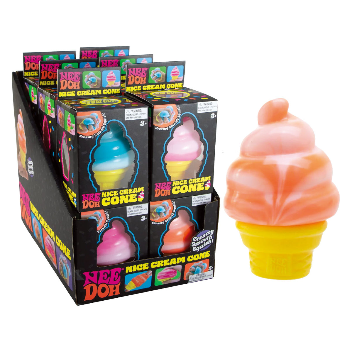 Icecream cone - Sensory Squeeze Toy (12 PCS/DP)