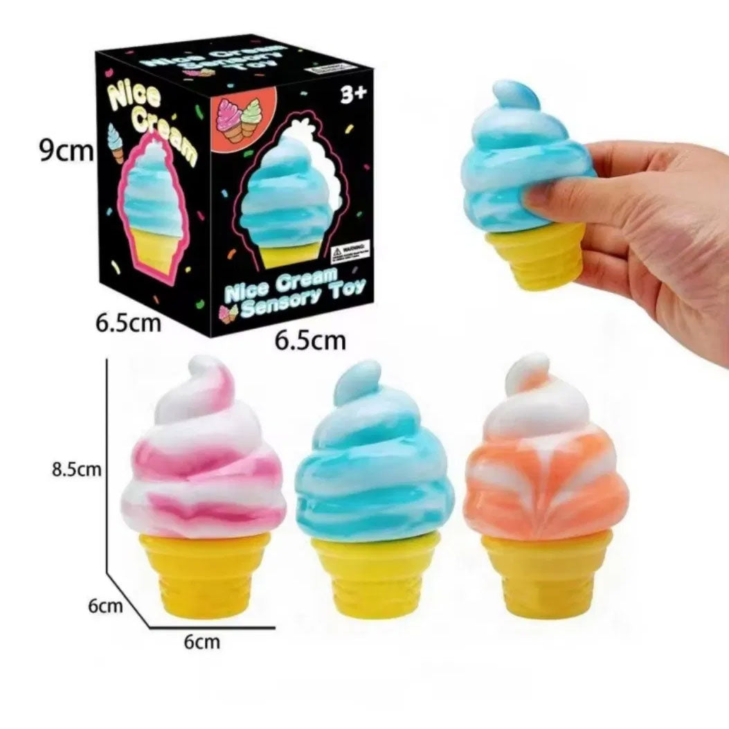 Icecream cone - Sensory Squeeze Toy (12 PCS/DP)