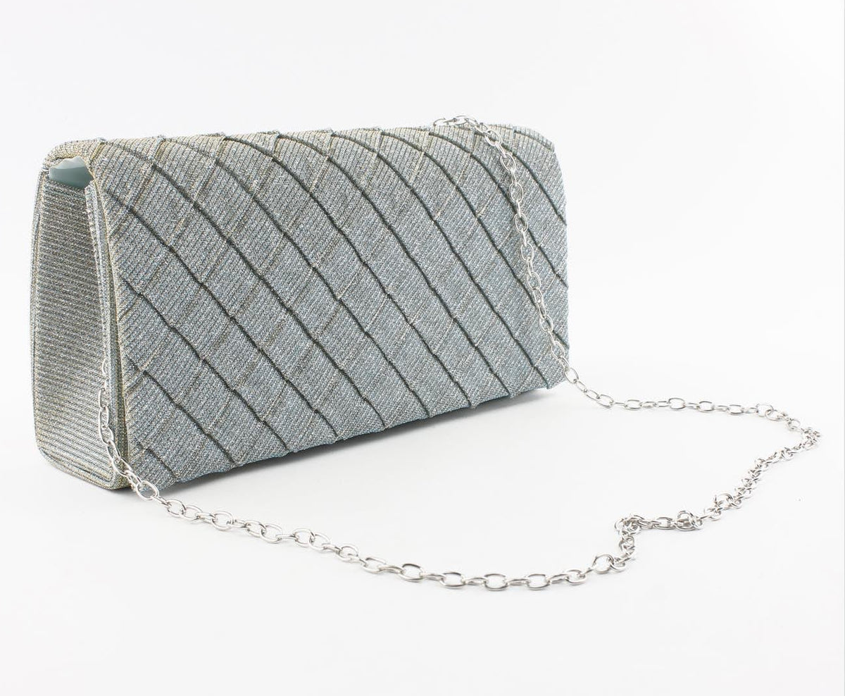 Diamond Patterned Evening Bag