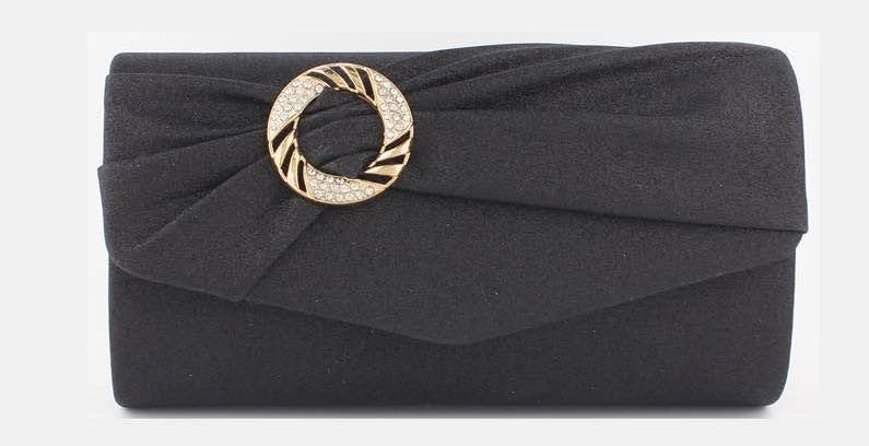 Metallic Wrap Clutch