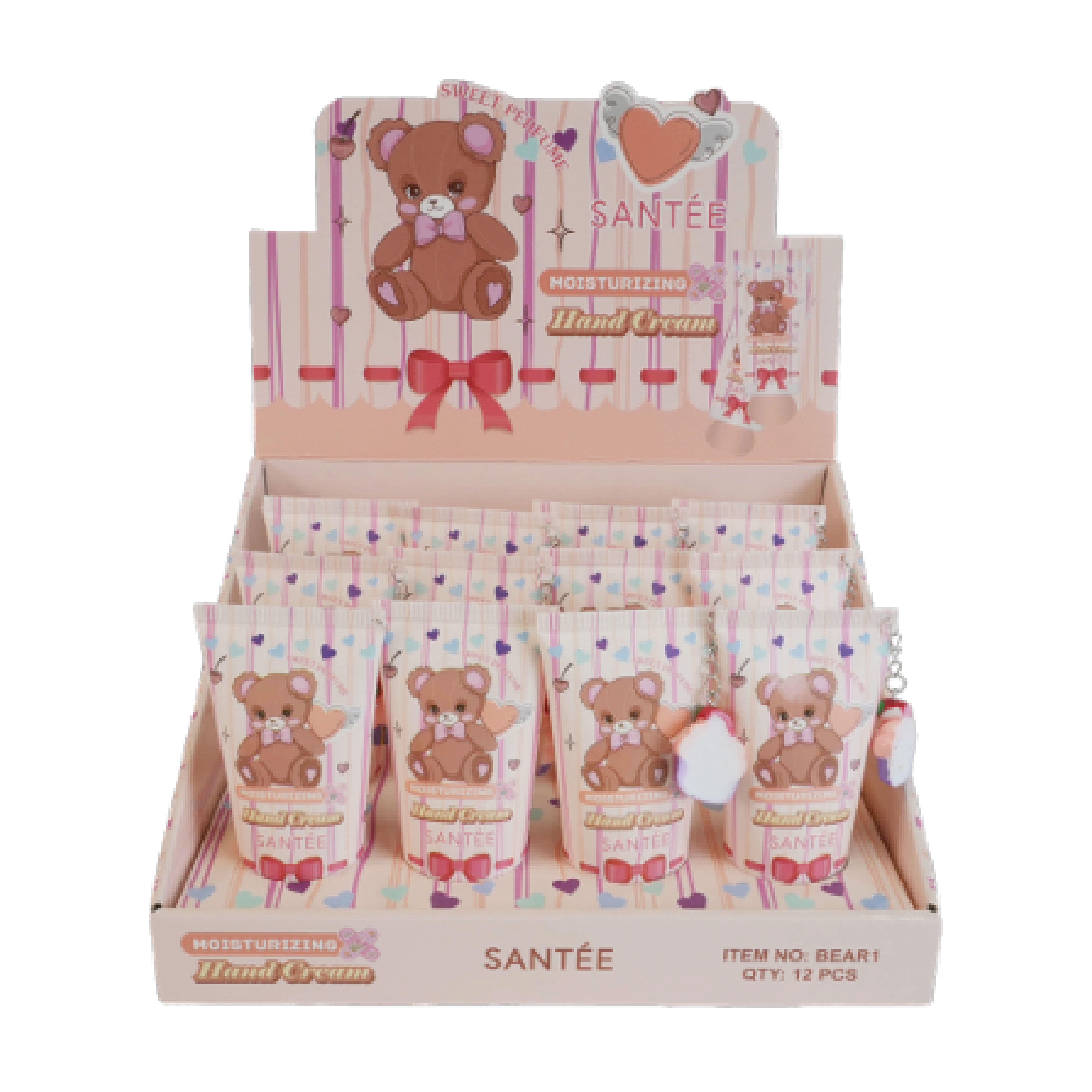 Santée Bear Moisturizing Hand Cream (Sweet Perfume)