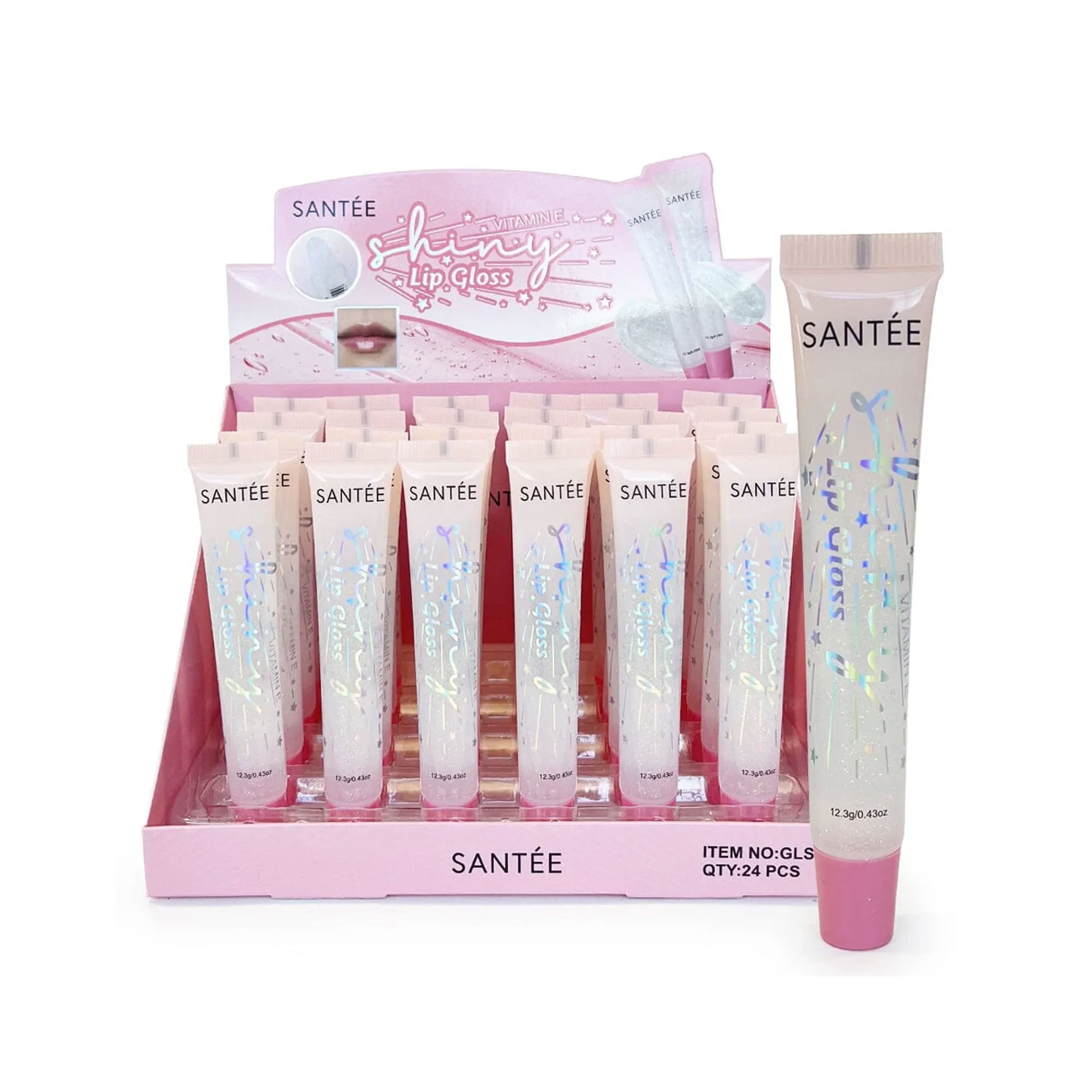 Santée Shiny Lip Gloss with Vitamin E