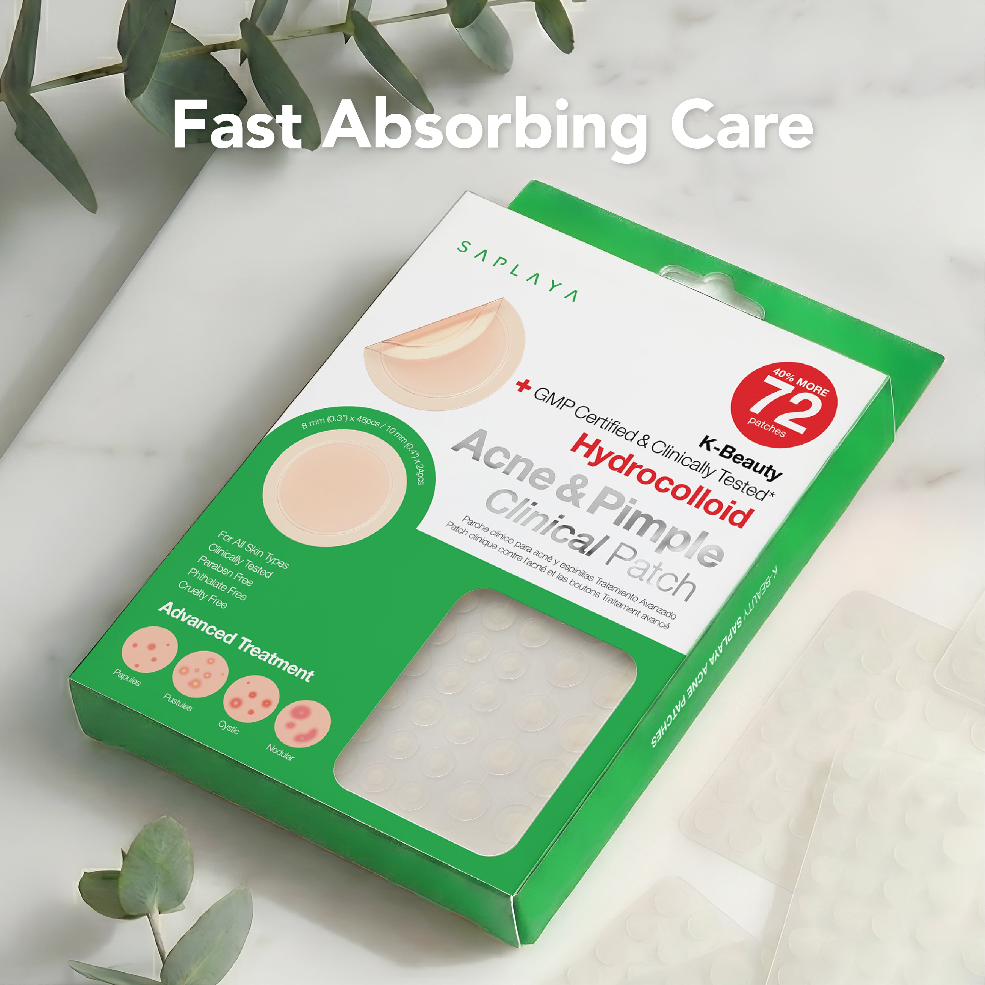 Saplaya - Acne&Pimple Clinical Patch