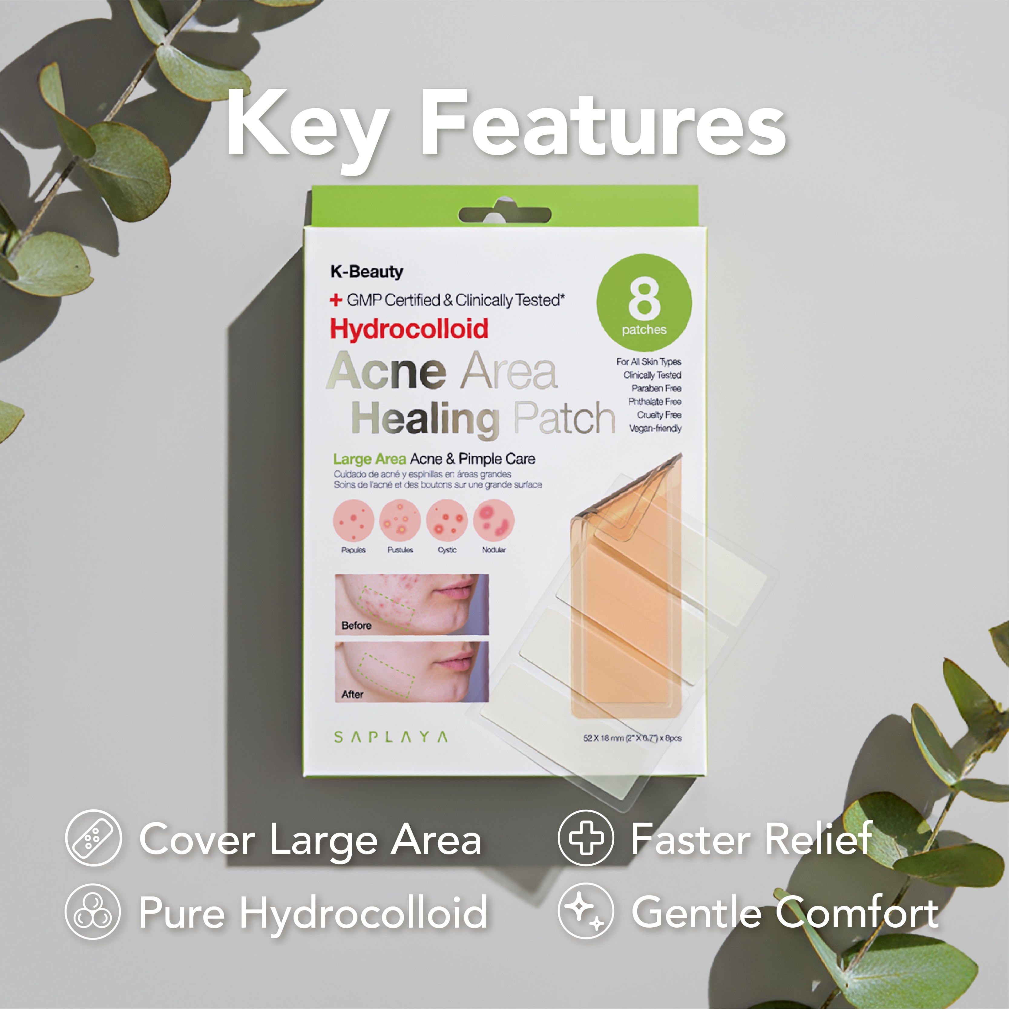 Saplaya - Acne Area Healing Patch