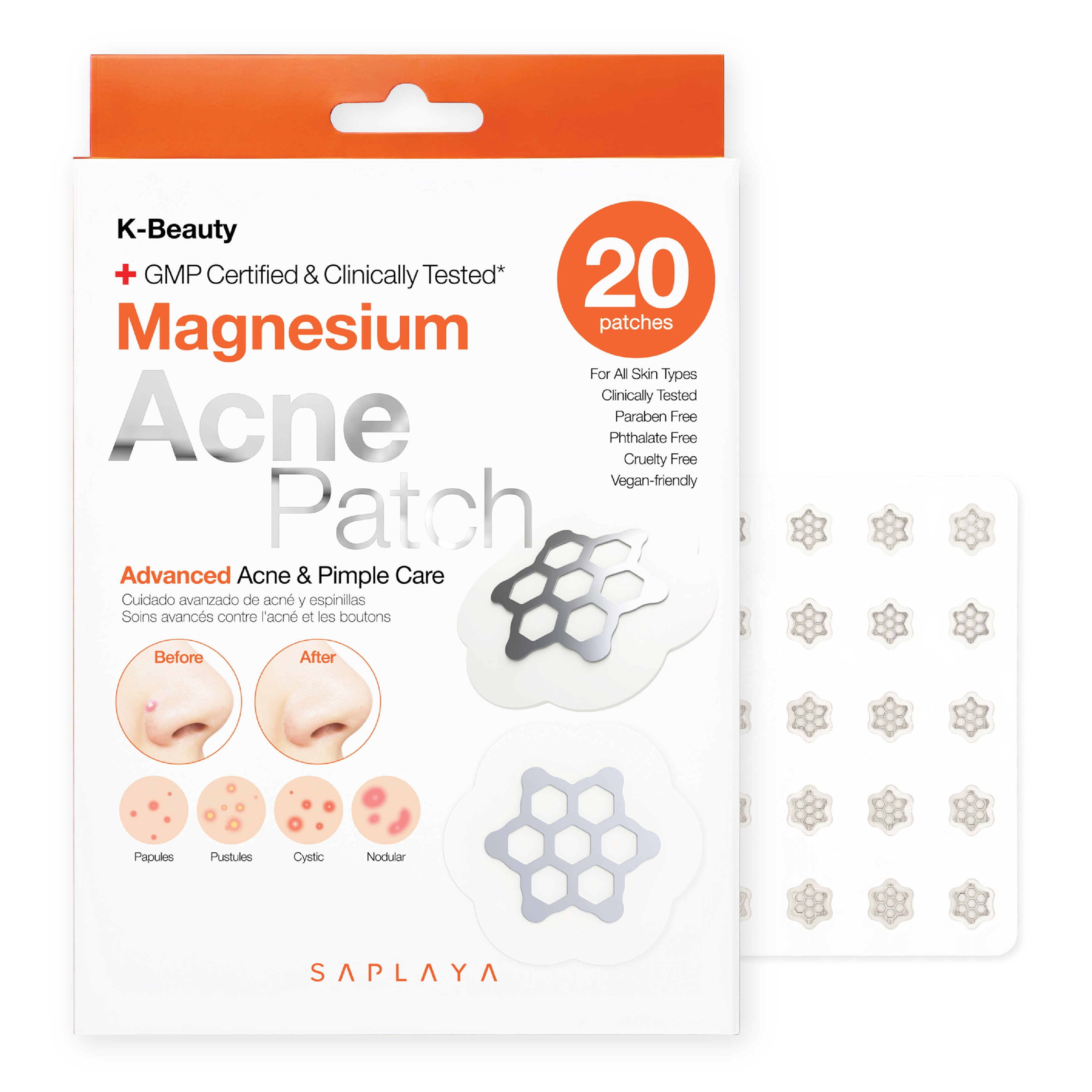 Saplaya - Magnesium Acne Patch
