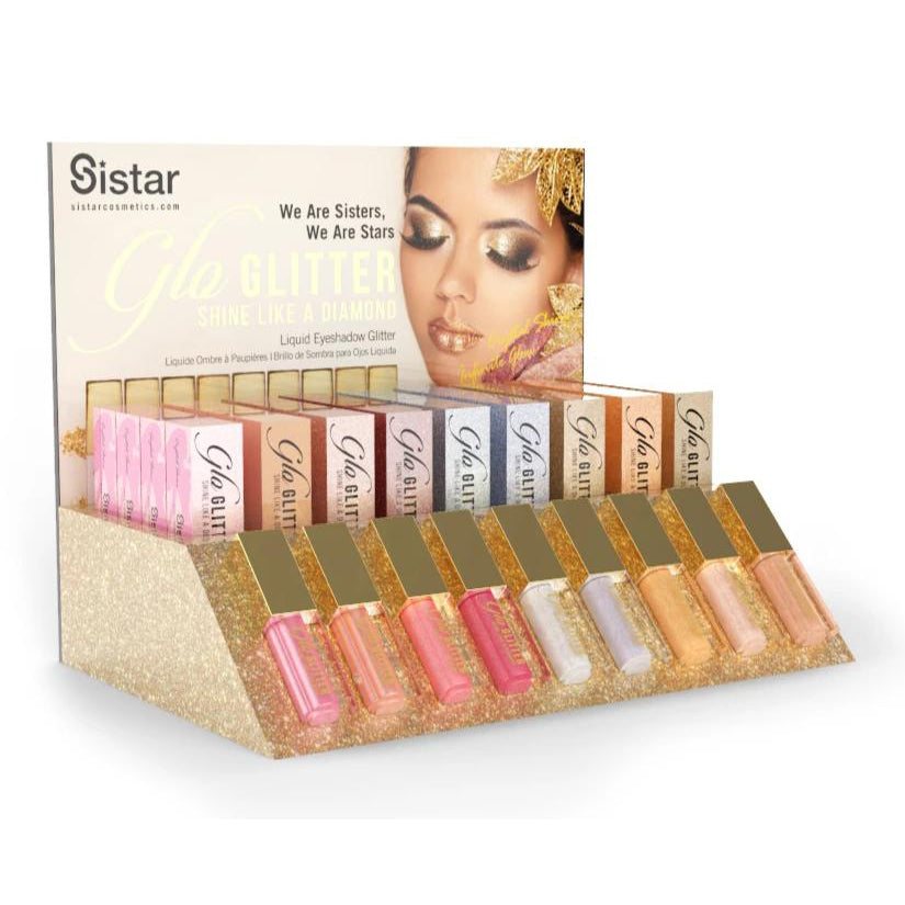 Sistar - Glo Glitter Shine Like a Diamond | Paper Counter Display