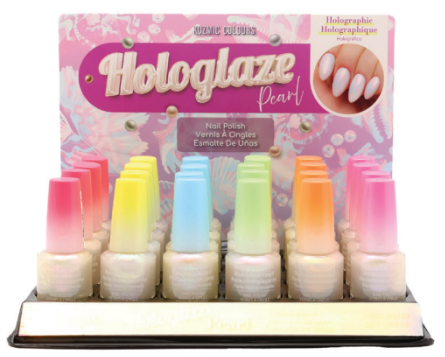 Holographic Nail Polish 6 Colors Assorted