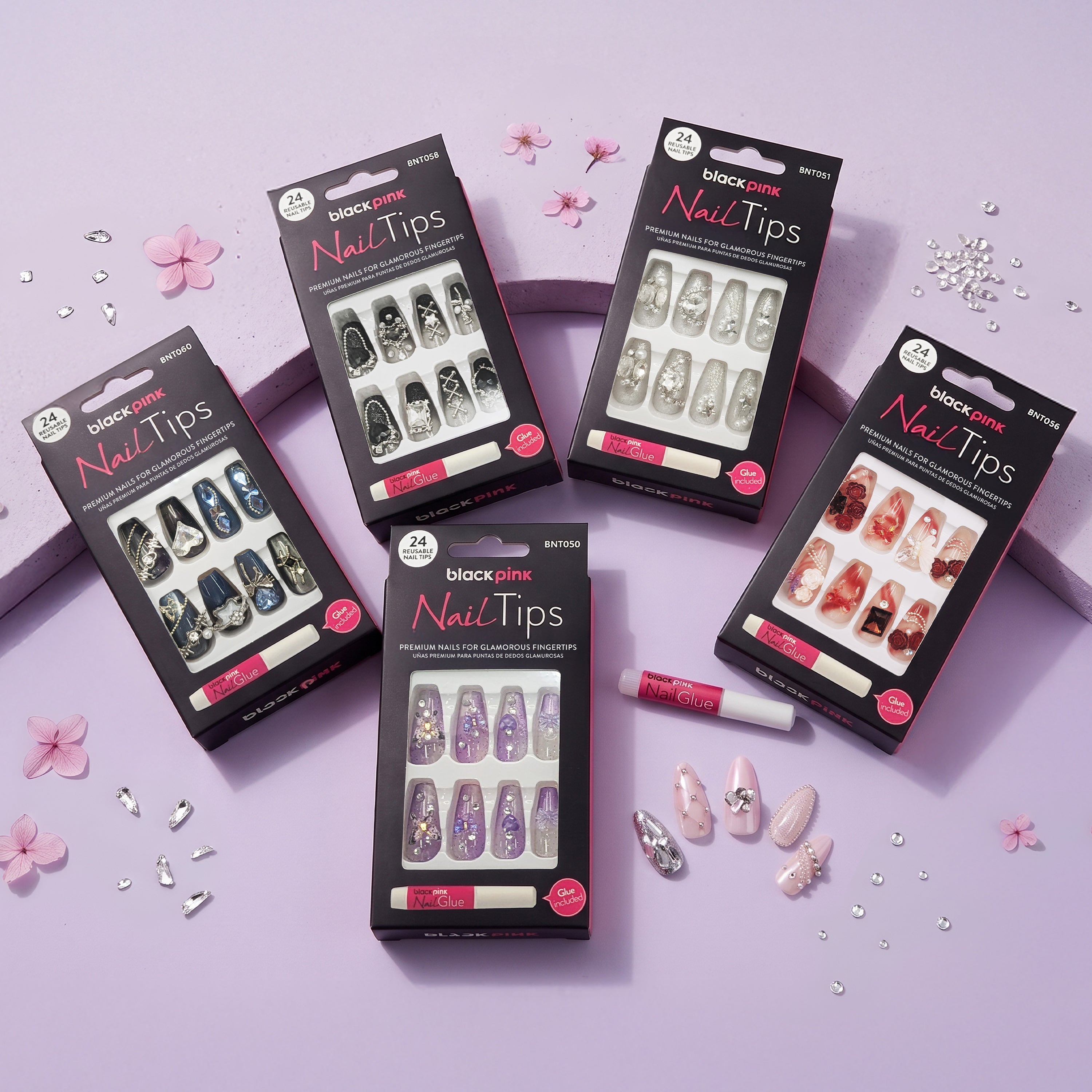 Blackpink - Nailtips Premium False Nails BNT046