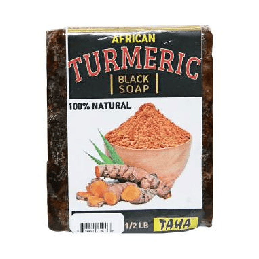 TAHA - Turmeric Black Soap 8 oz