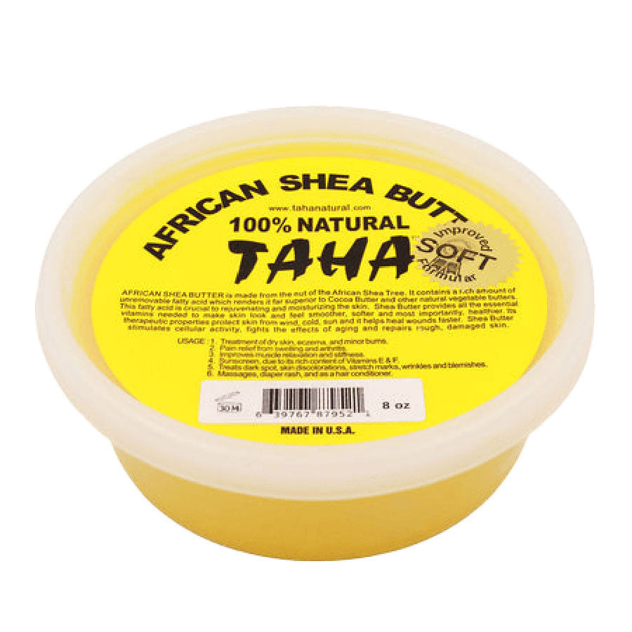 TAHA - 100% Shea Butter (8oz) Solid