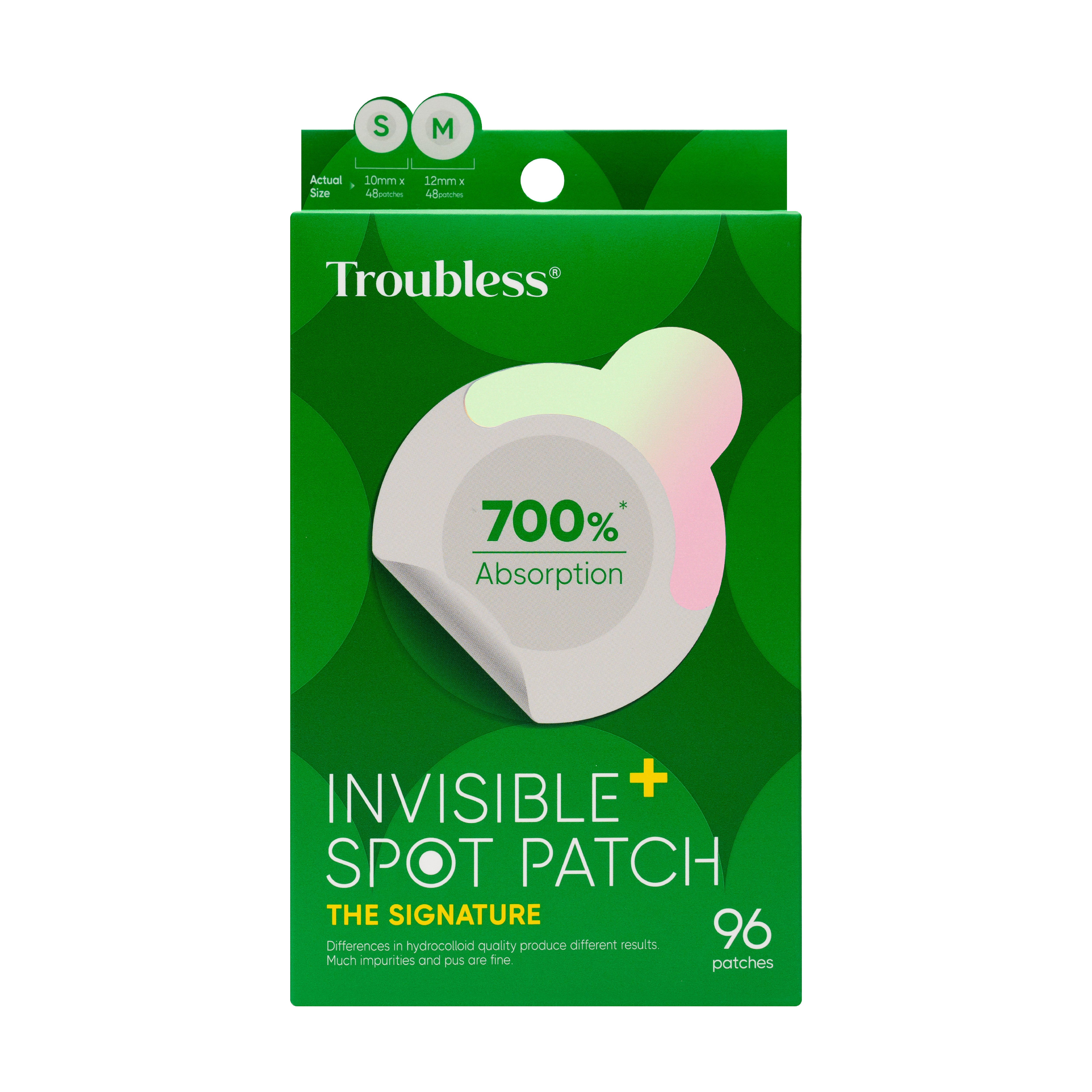 Troubless Invisible+ Spot Patch The Signature (96 Patches)