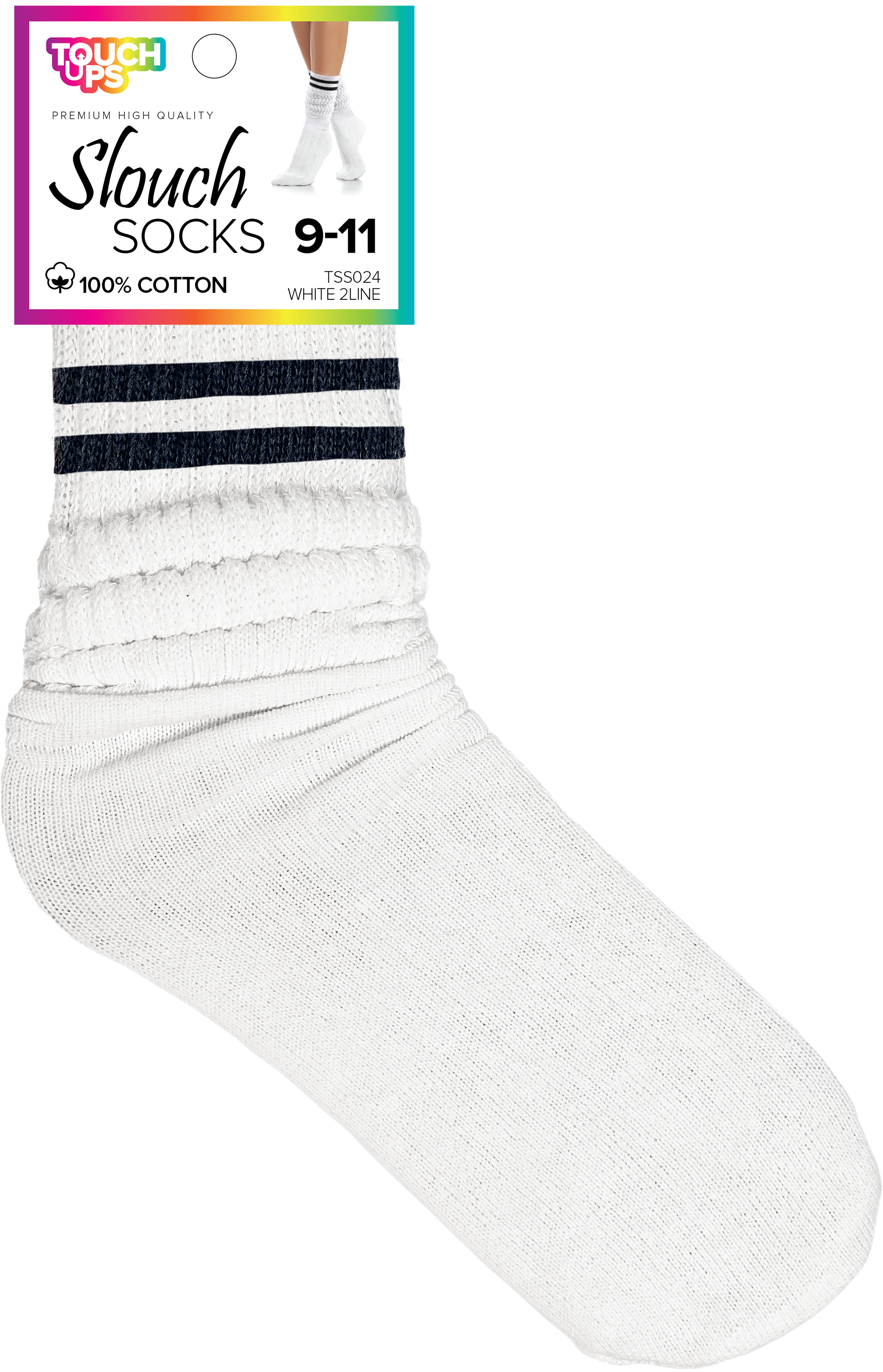 TouchUps - Slouch Socks