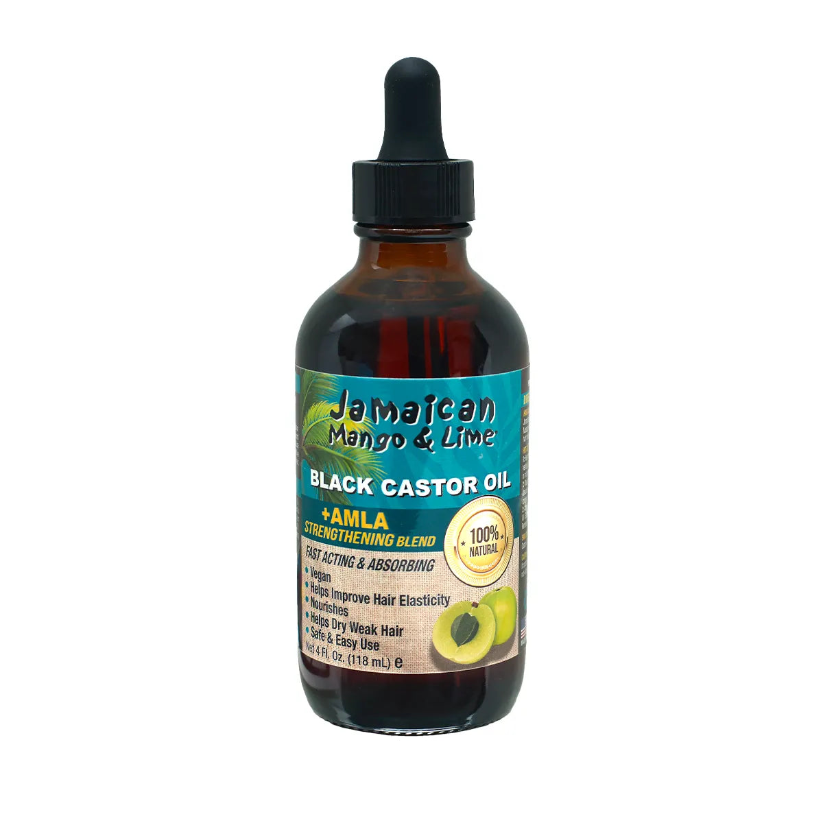 Jamaican Mango & Lime Black Castor Oil + Amla 4 fl oz