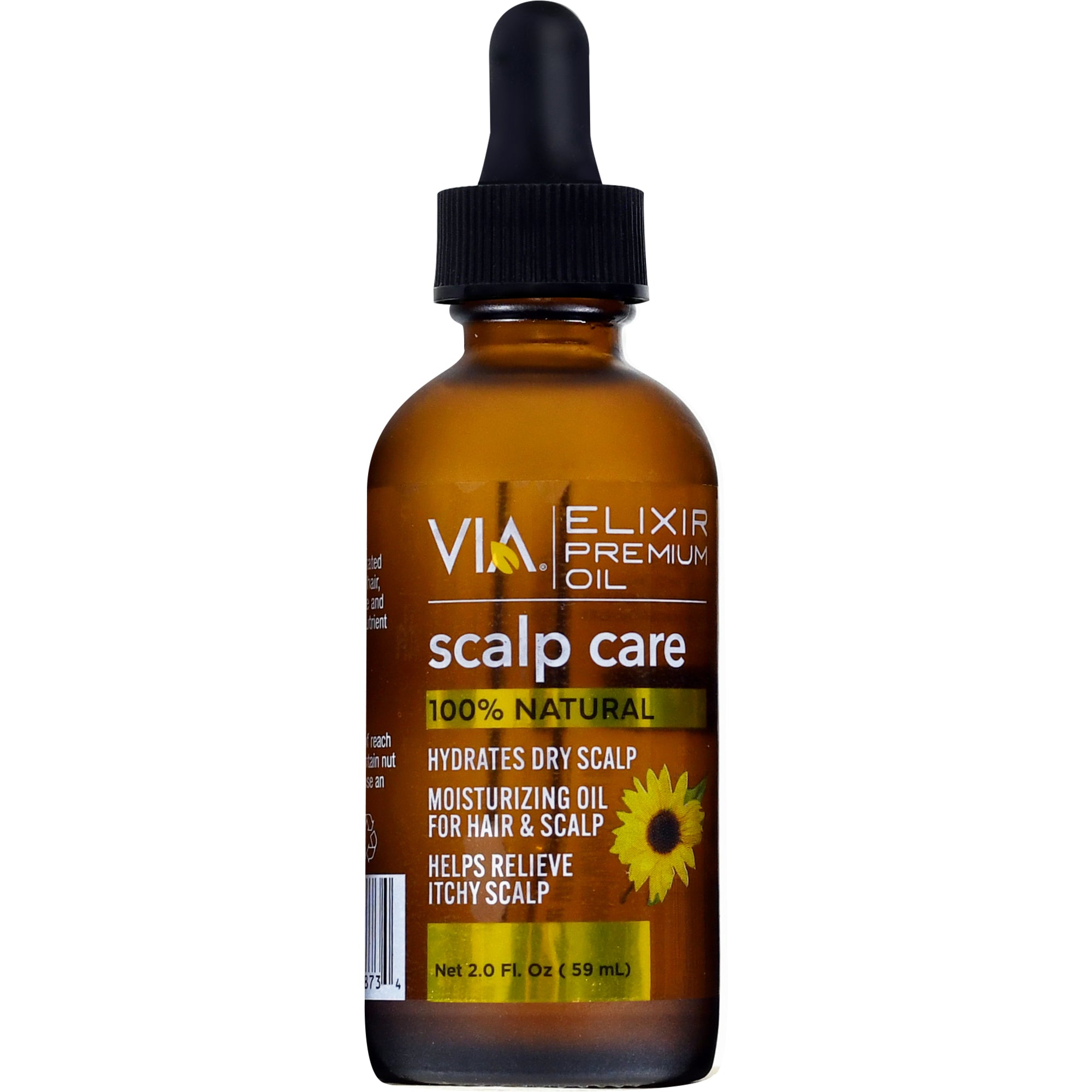 VIA Natural Elixir Premium Hair & Scalp Oil Collection (2 oz)
