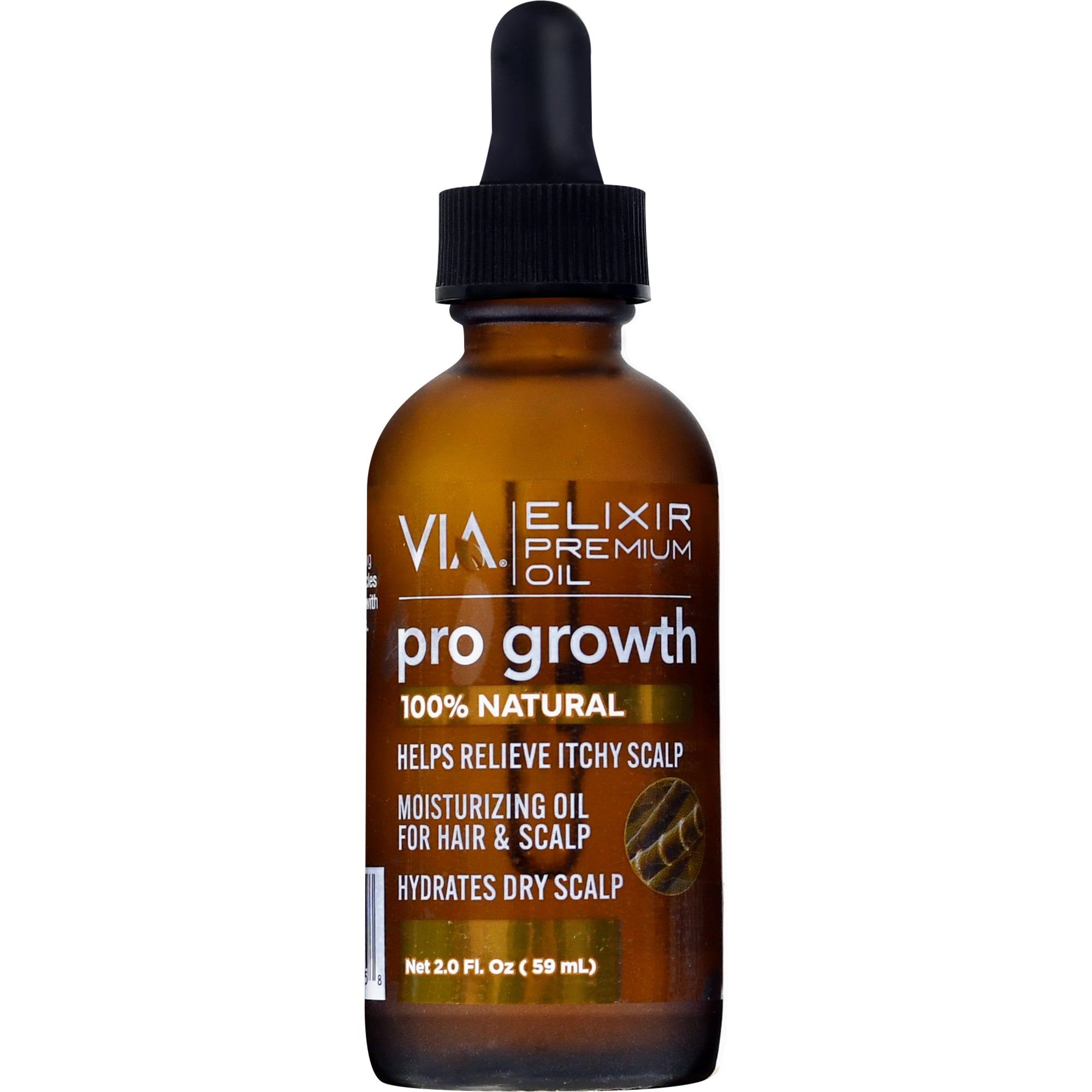 VIA Natural Elixir Premium Hair & Scalp Oil Collection (2 oz)