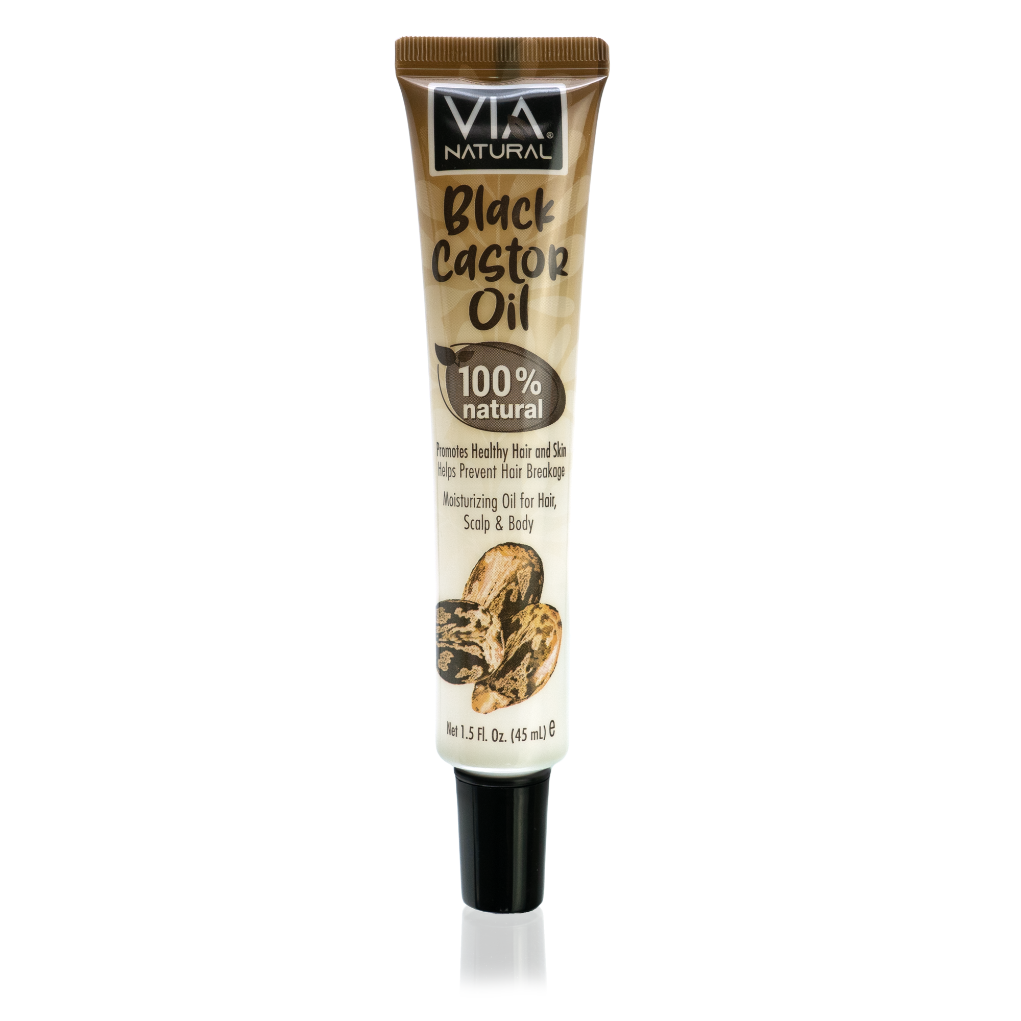 Via Natural Hair, Scalp & Body Moisturizing Oil – 1.5 oz