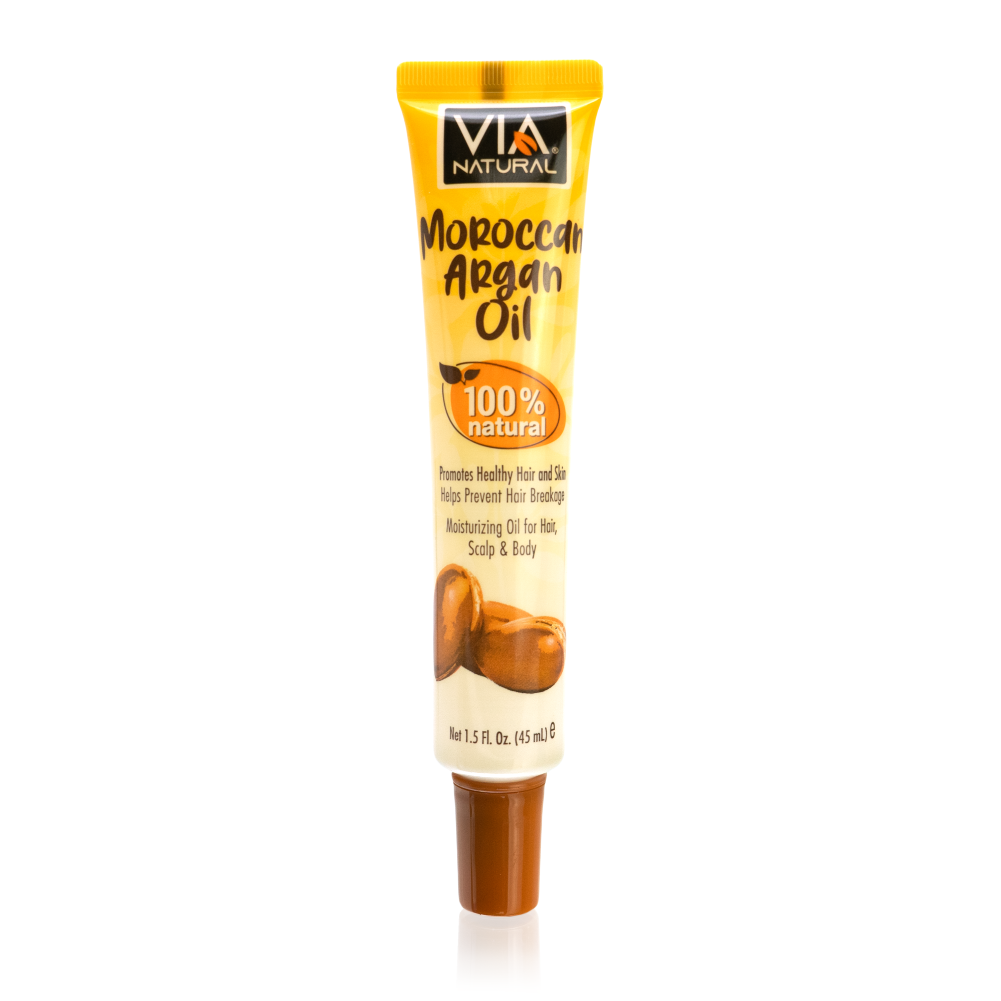 Via Natural Hair, Scalp & Body Moisturizing Oil – 1.5 oz