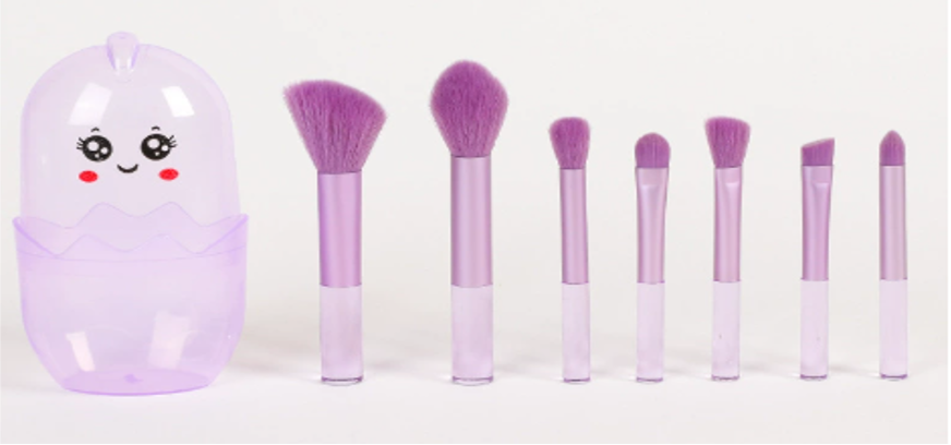 Makeup Brush Set with Character Case